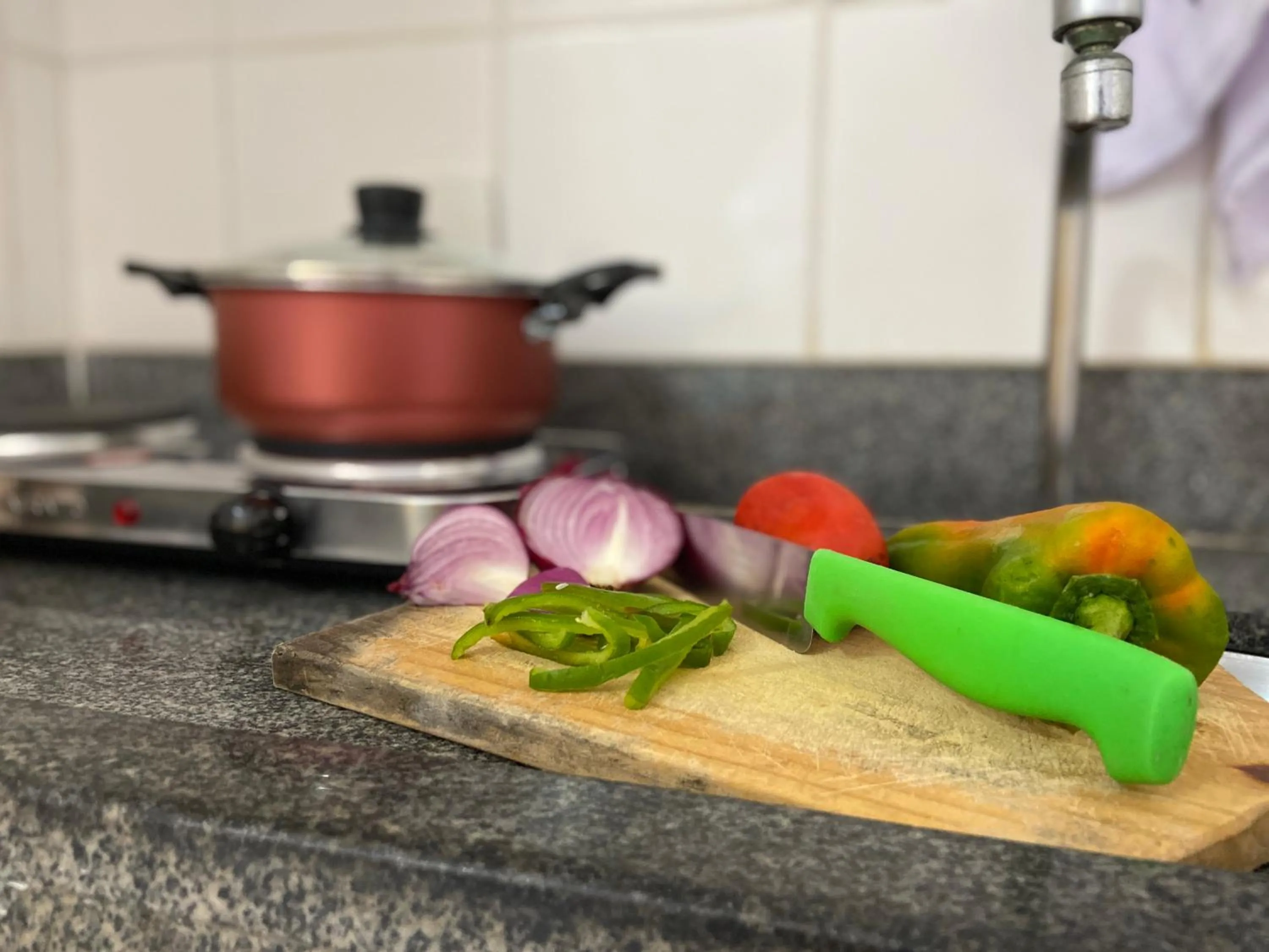 Kitchen or kitchenette in Vila Barra Porto