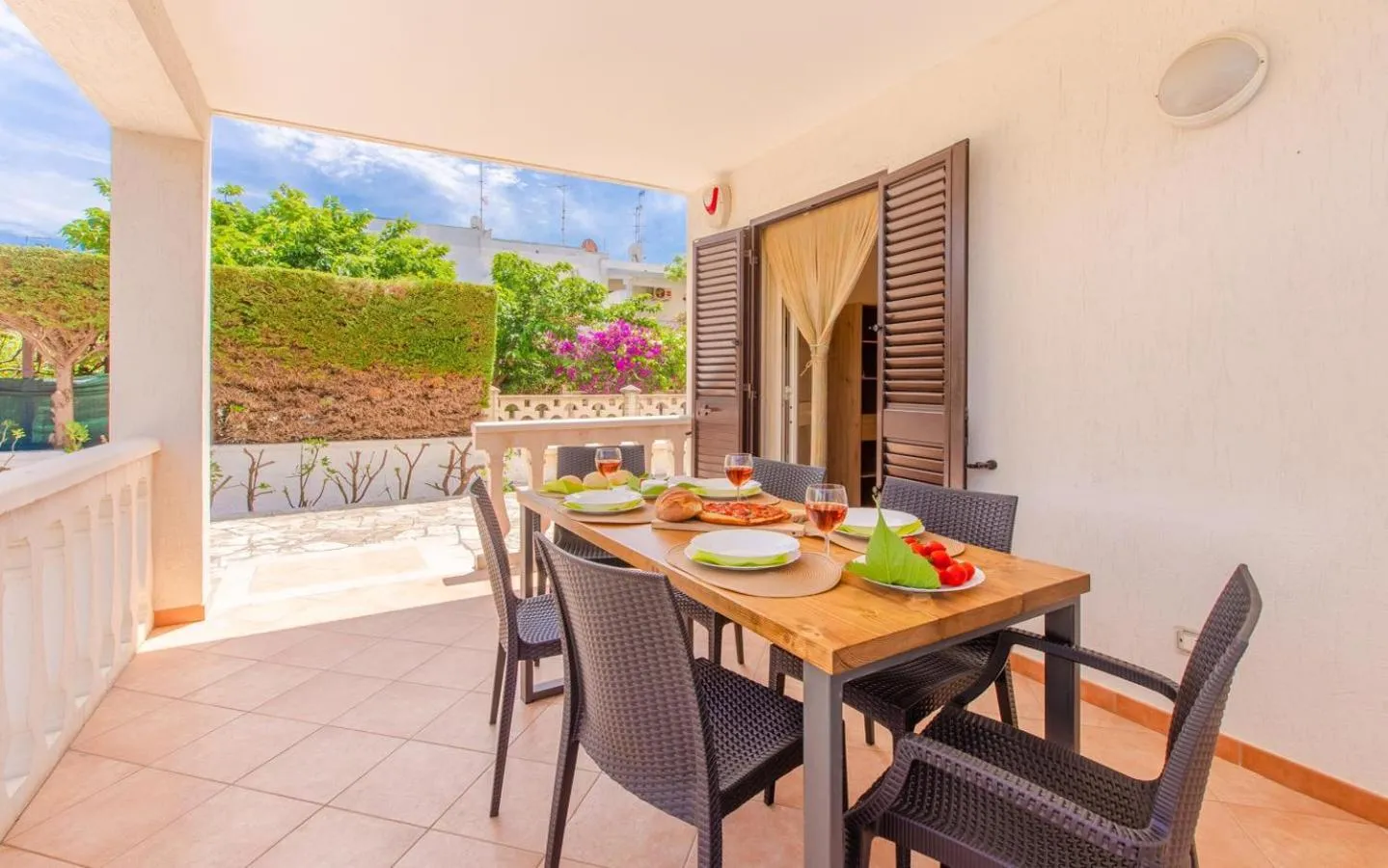 Balcony/Terrace in Villa Orchidea