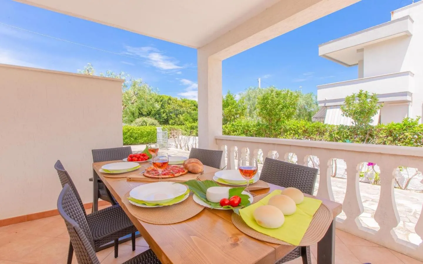 Balcony/Terrace in Villa Orchidea