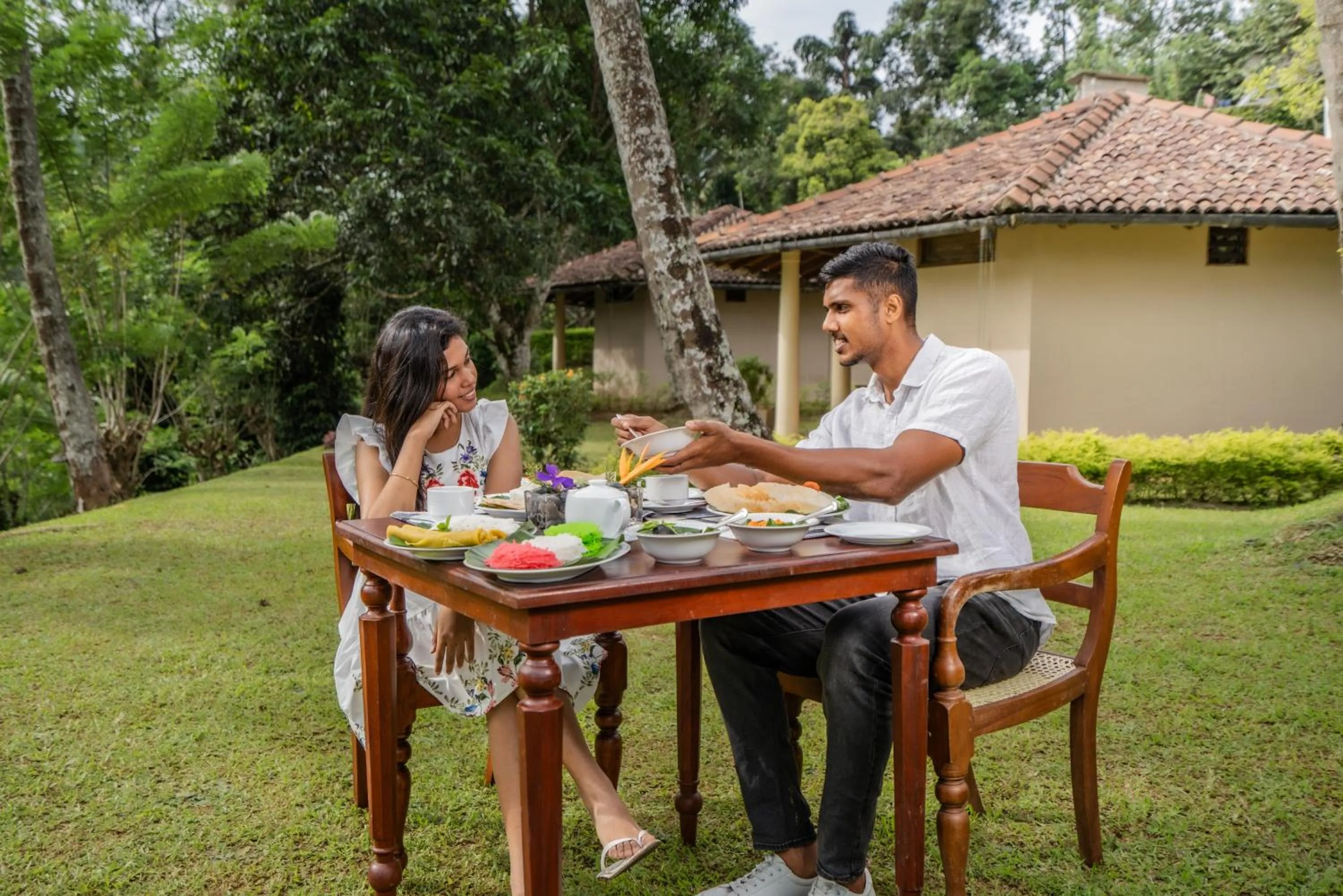 Garden in Athulya Villas, Kandy