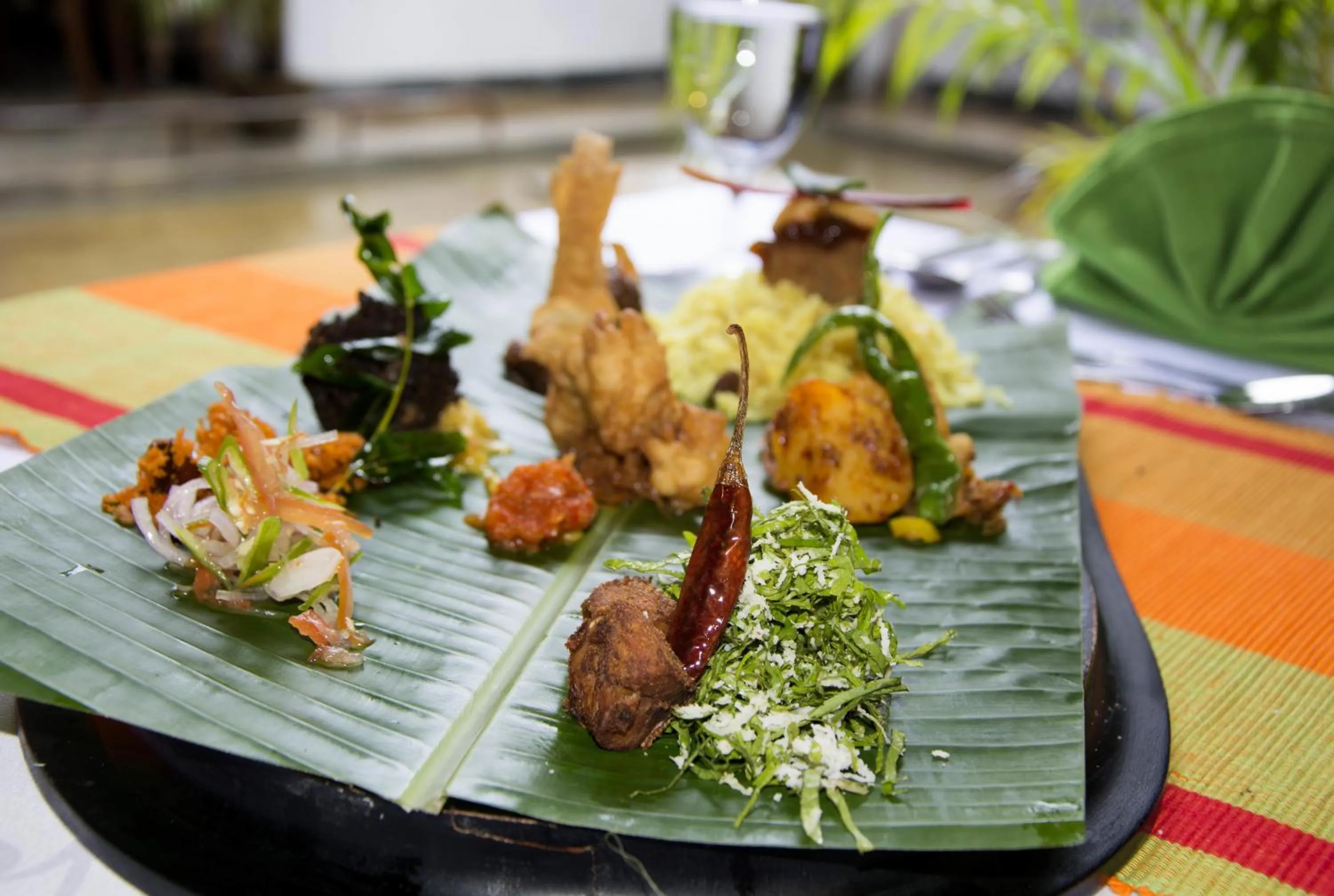 Food and drinks in Athulya Villas, Kandy