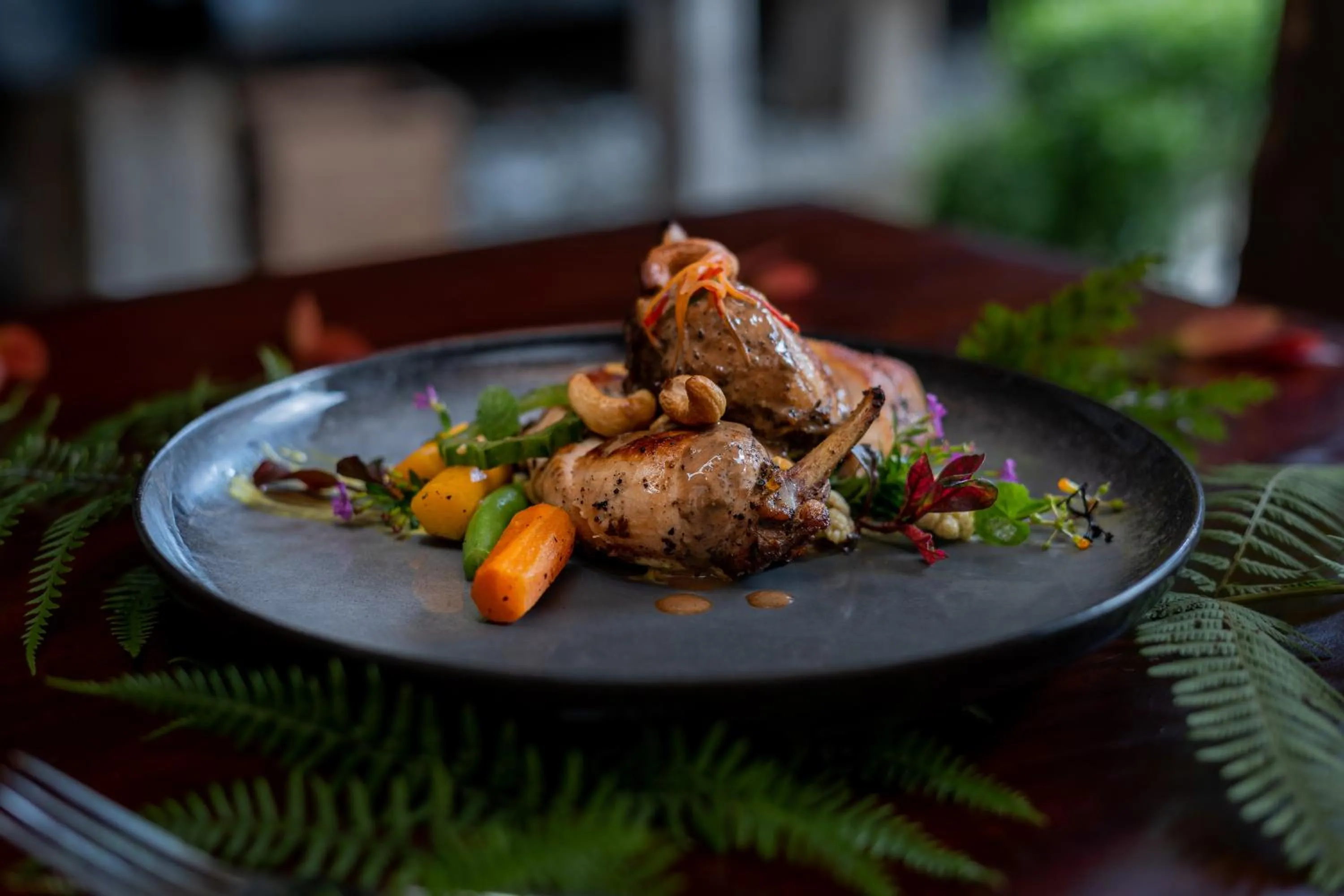 Food close-up in Athulya Villas, Kandy