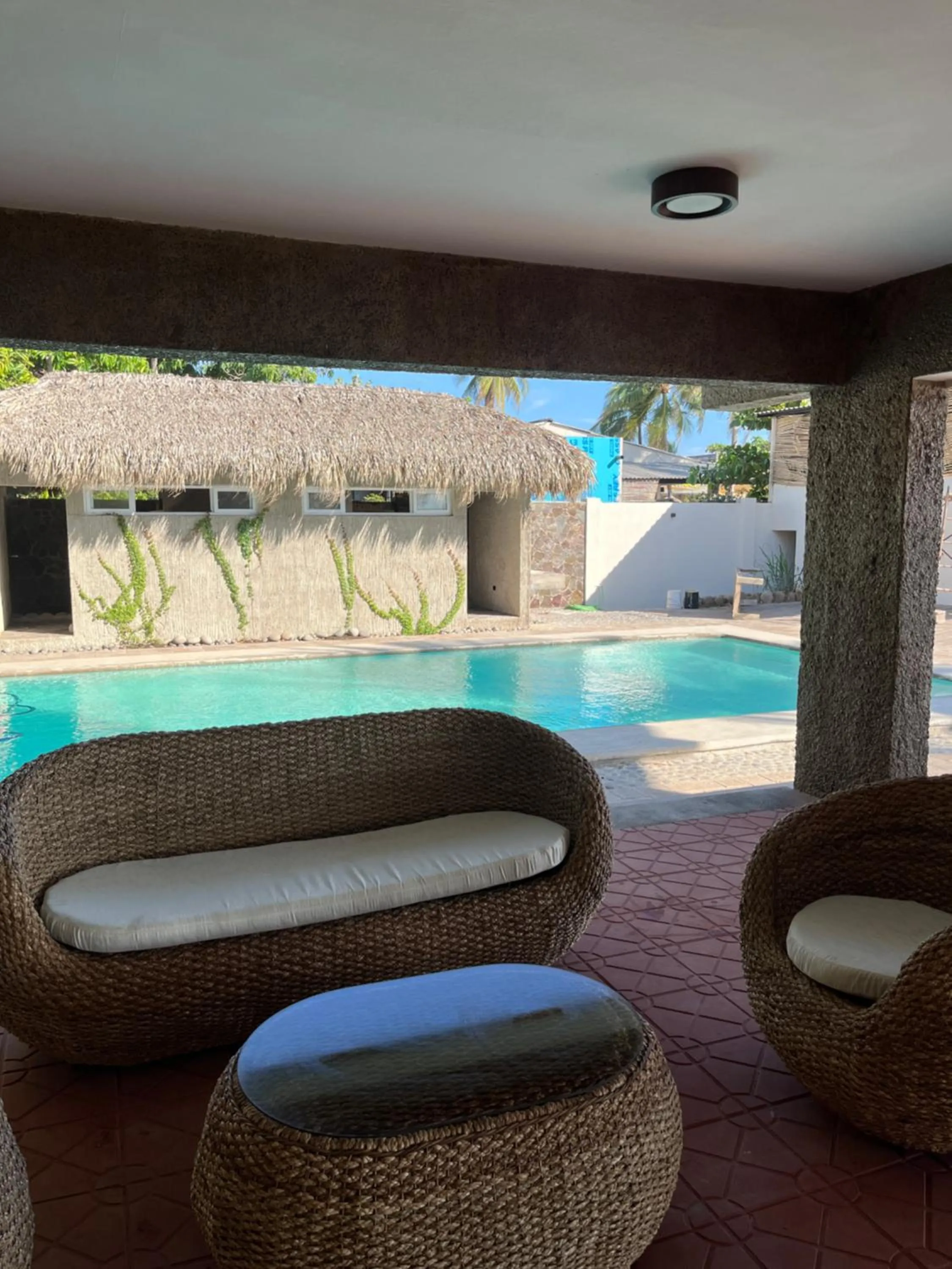 Living room in Casa Playa Blanca