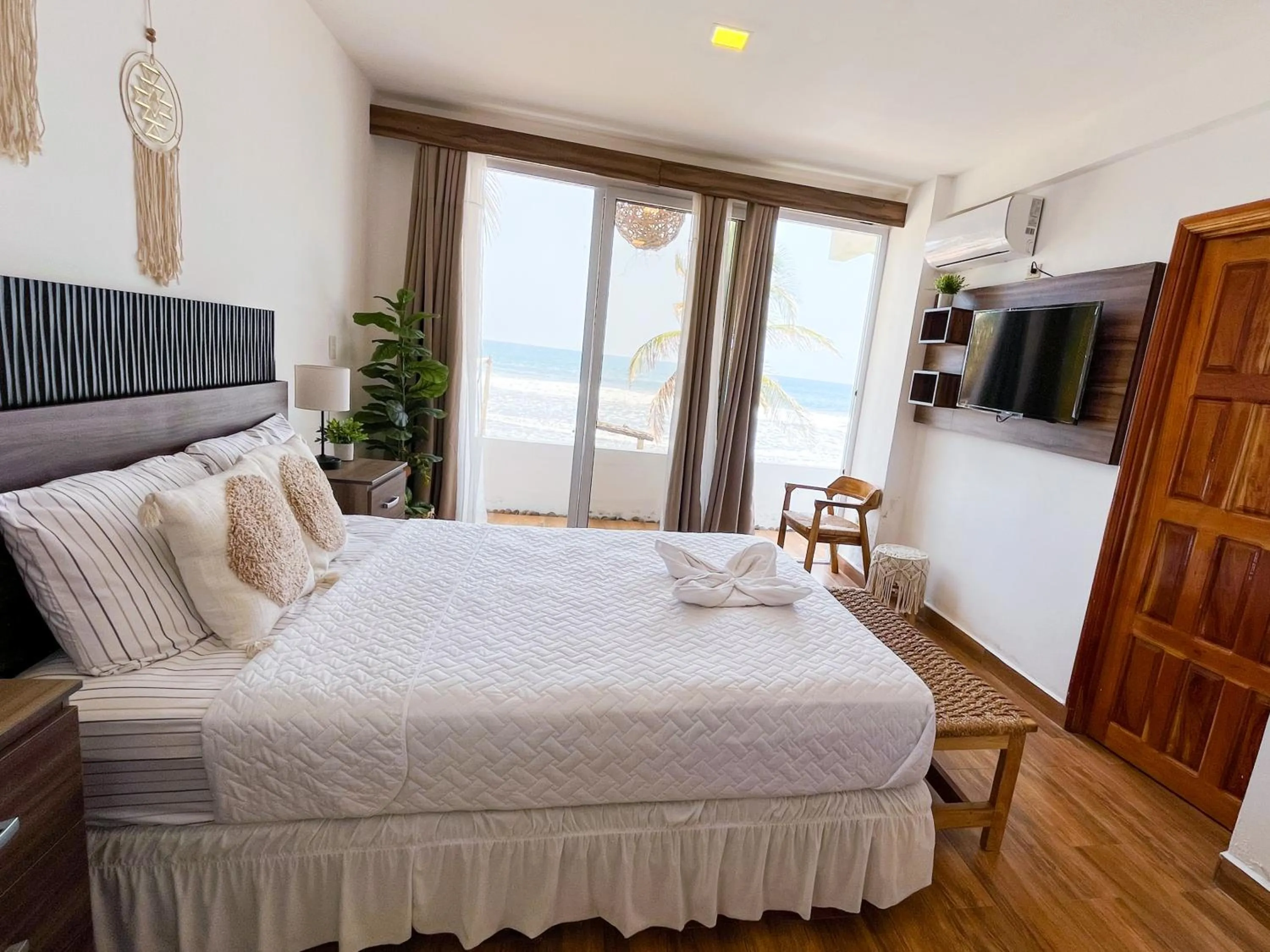 TV and multimedia, Bed in Casa Playa Blanca