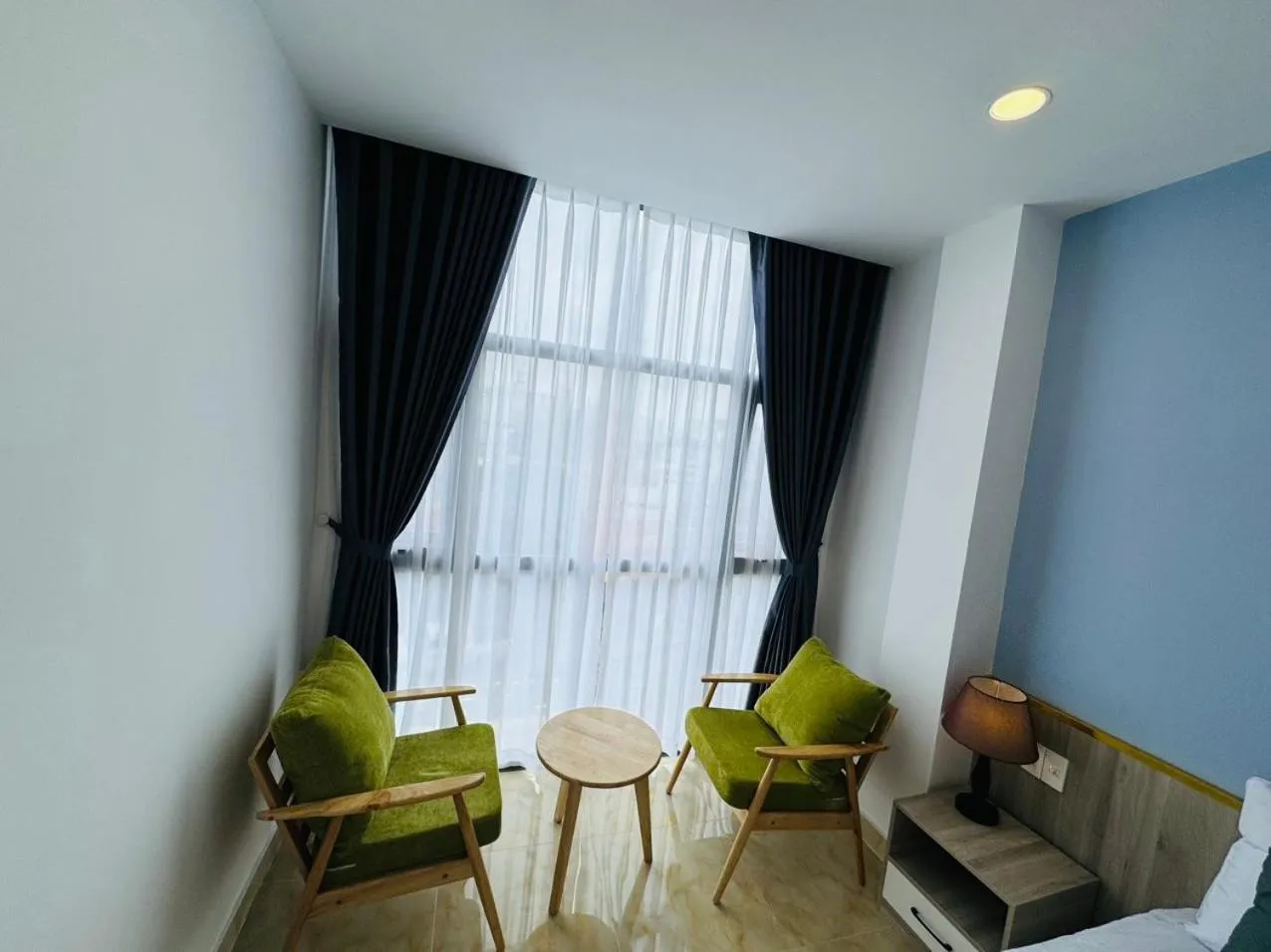 Seating area in Like Hotel