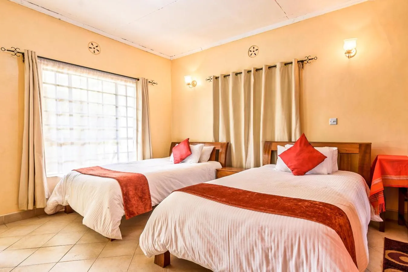 Bed in Fina Gardens Resort, Naivasha