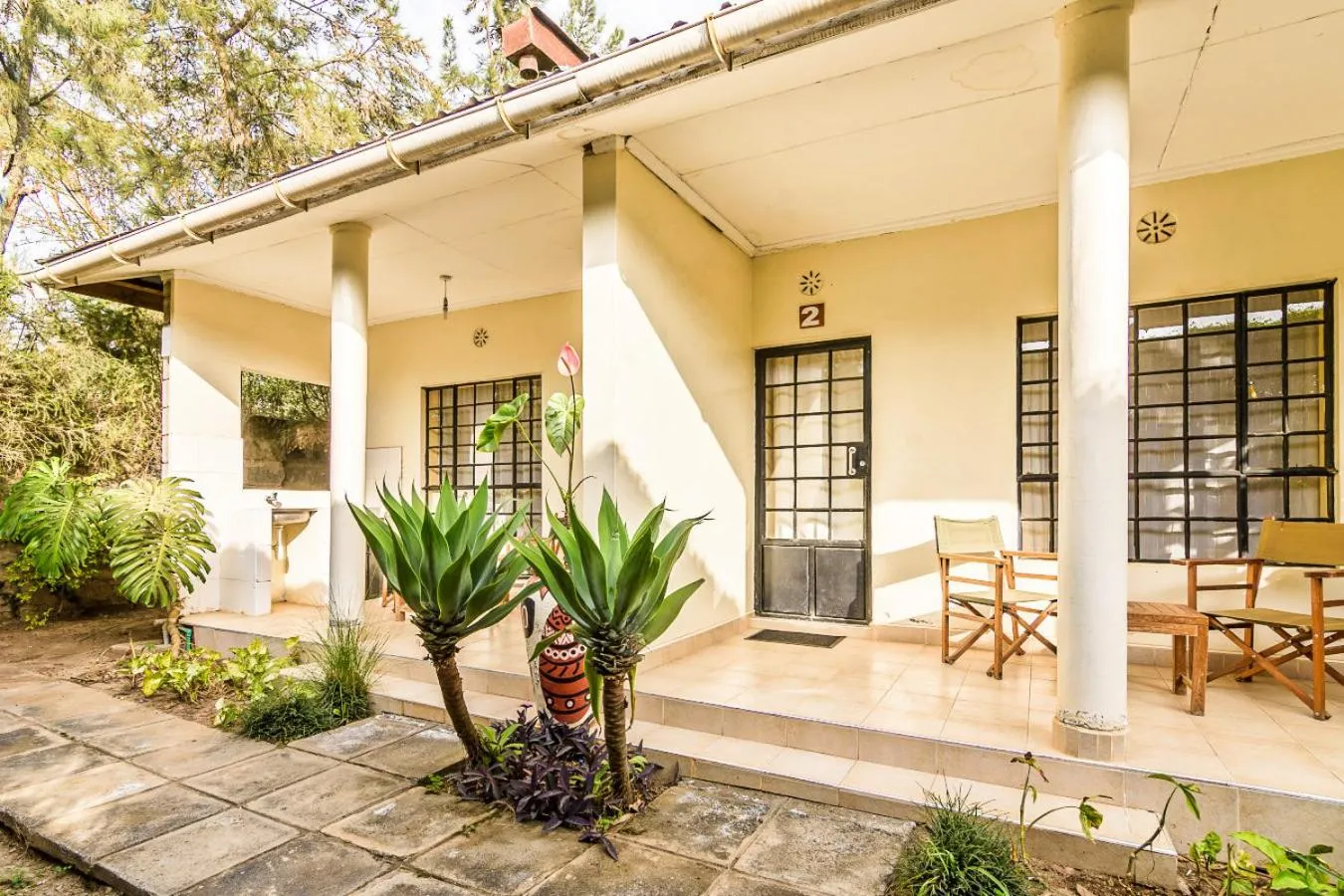 Patio in Fina Gardens Resort, Naivasha