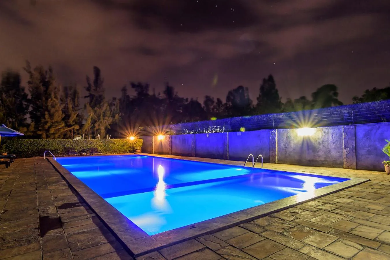 Swimming pool in Fina Gardens Resort, Naivasha