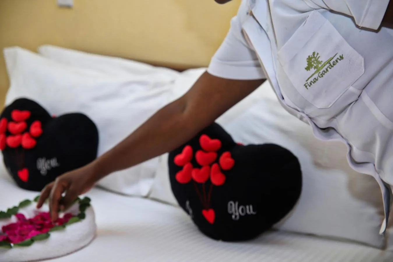 room service in Fina Gardens Resort, Naivasha