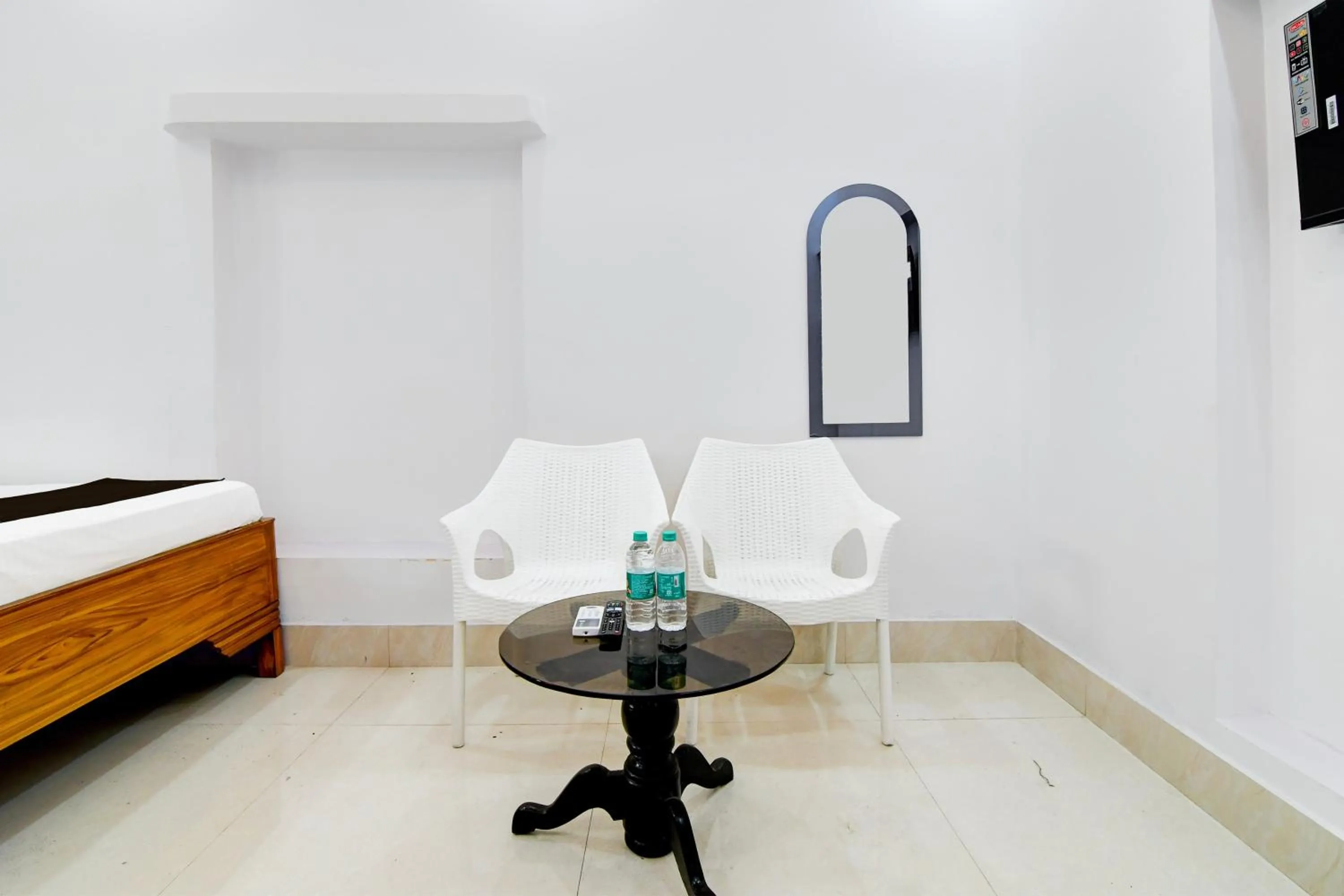 Bathroom, Bed in Hotel O Orchid Guest House