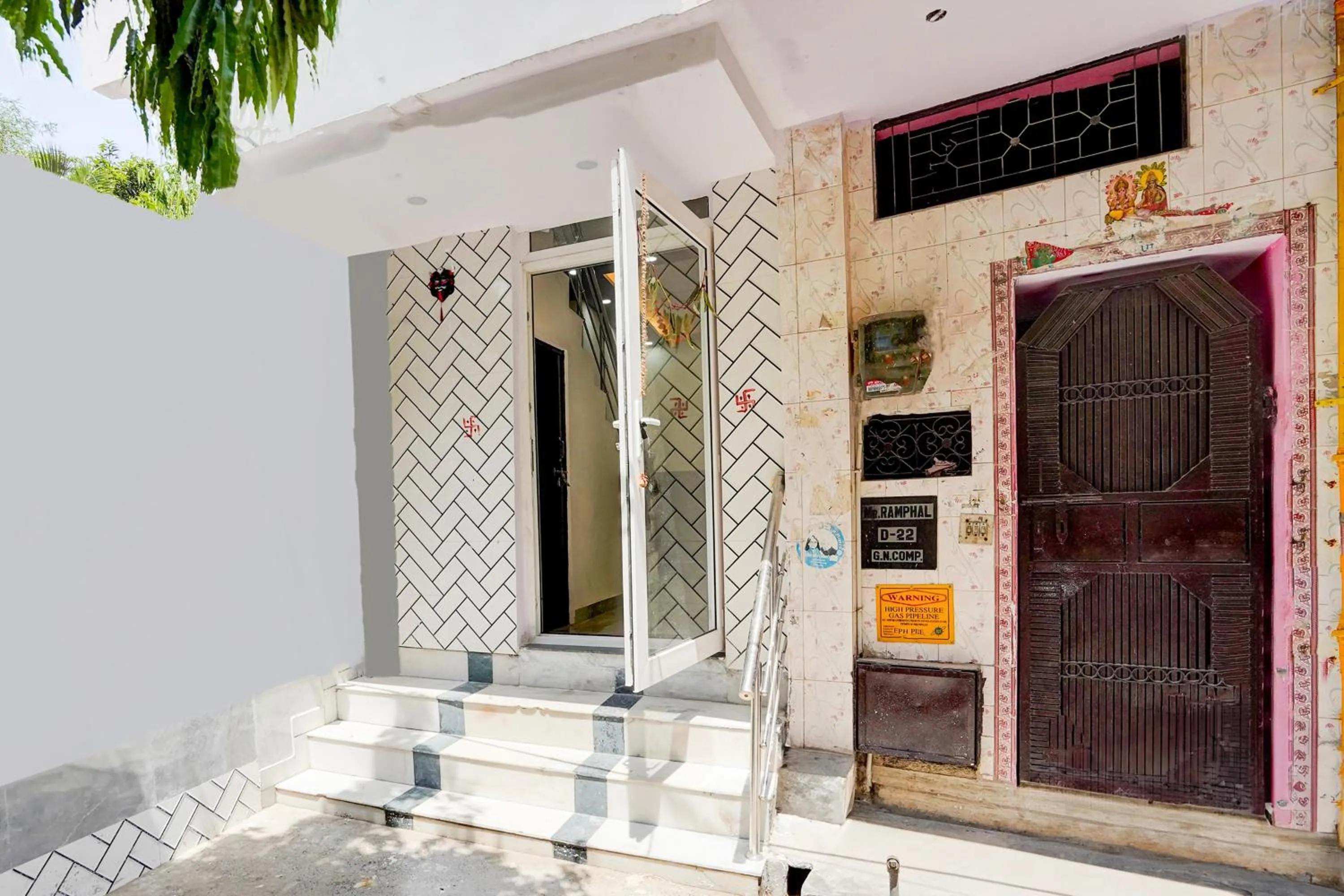 Facade/entrance in Hotel O Karan Residency