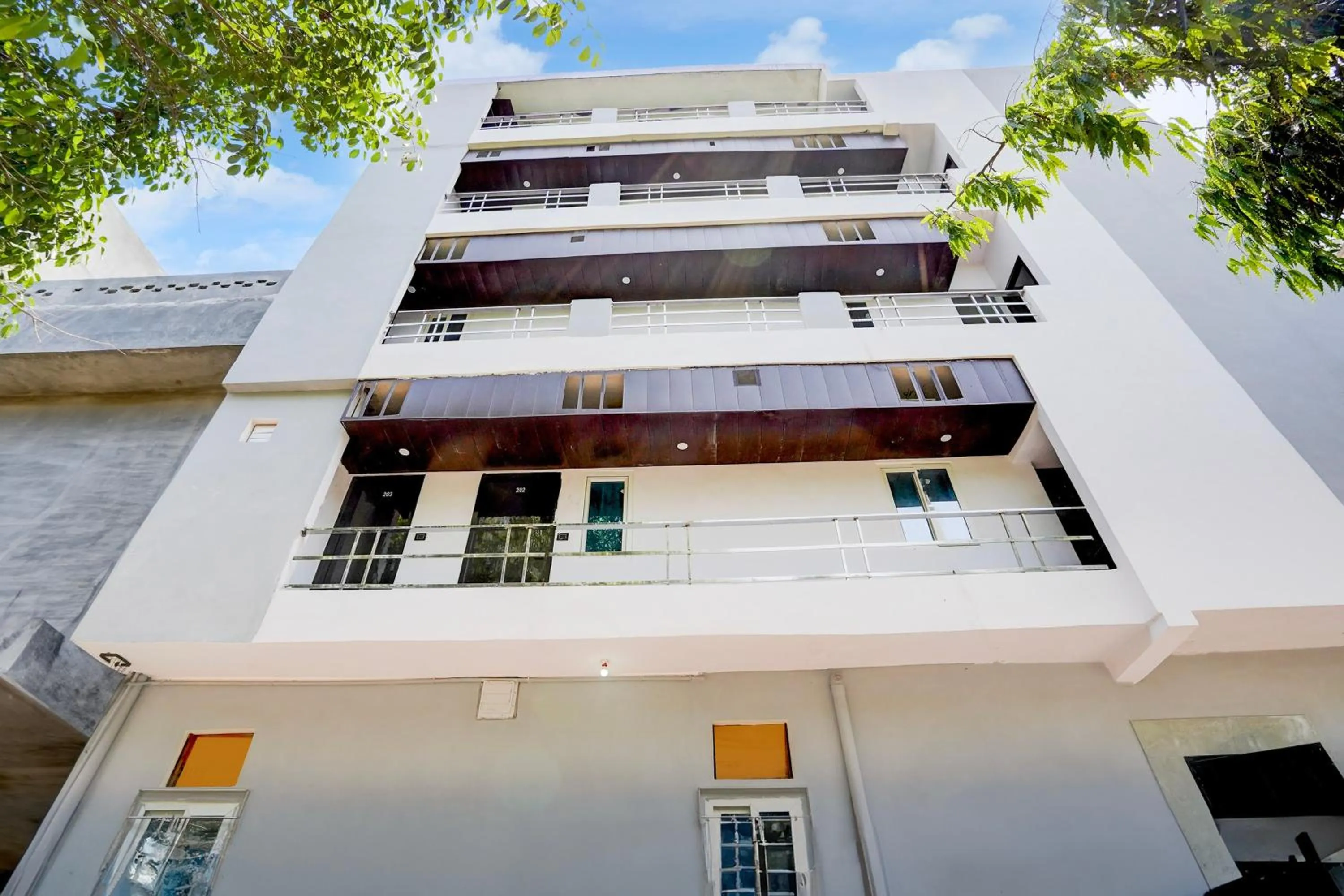 Facade/entrance in Hotel O Karan Residency