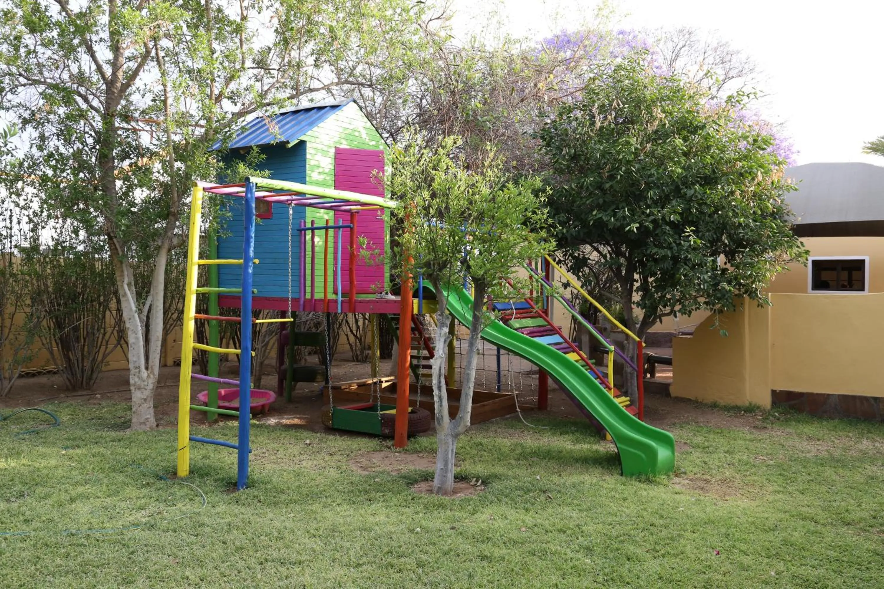 Children play ground in Capbon Guesthouse