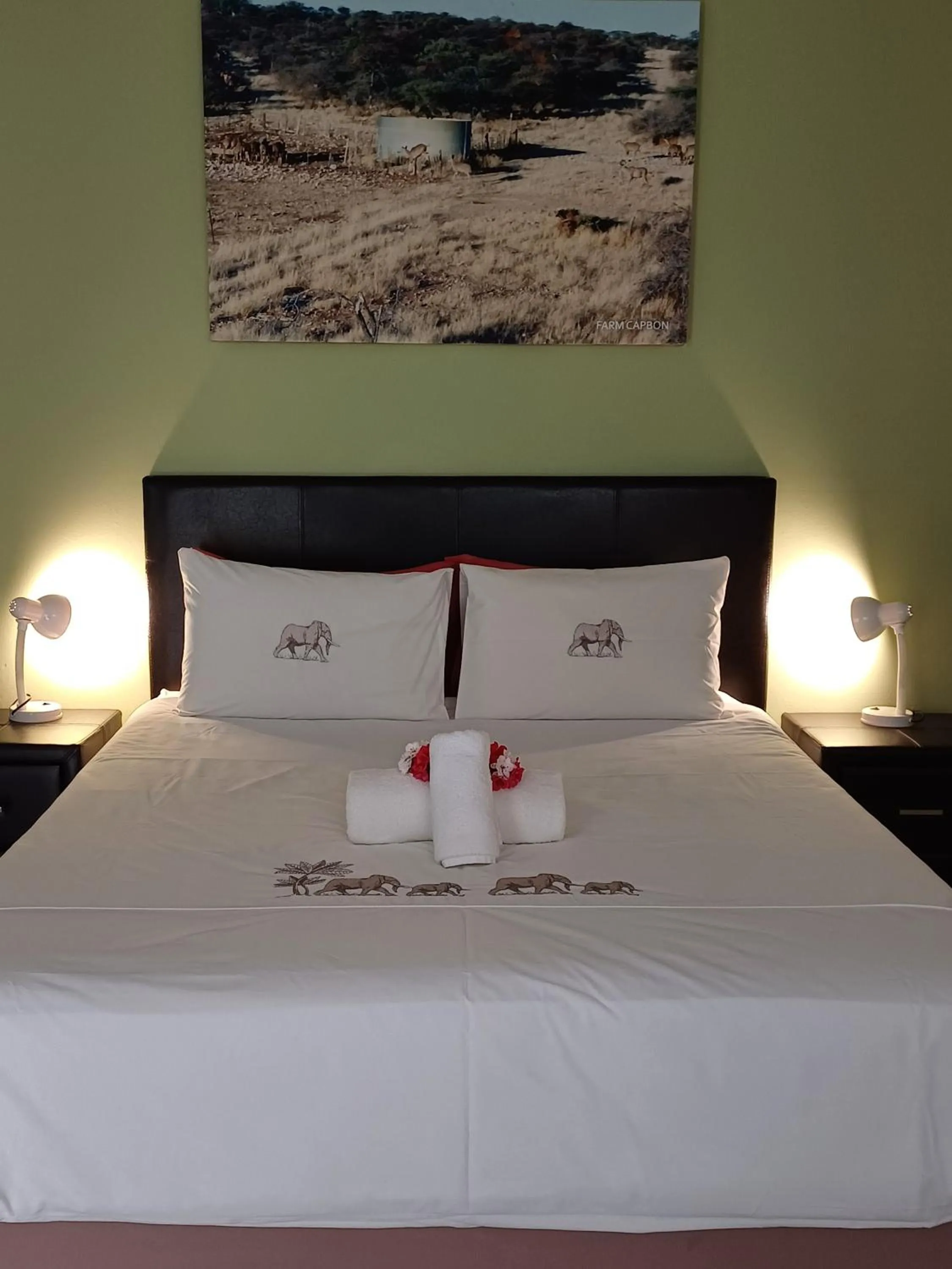 Bed in Capbon Guesthouse