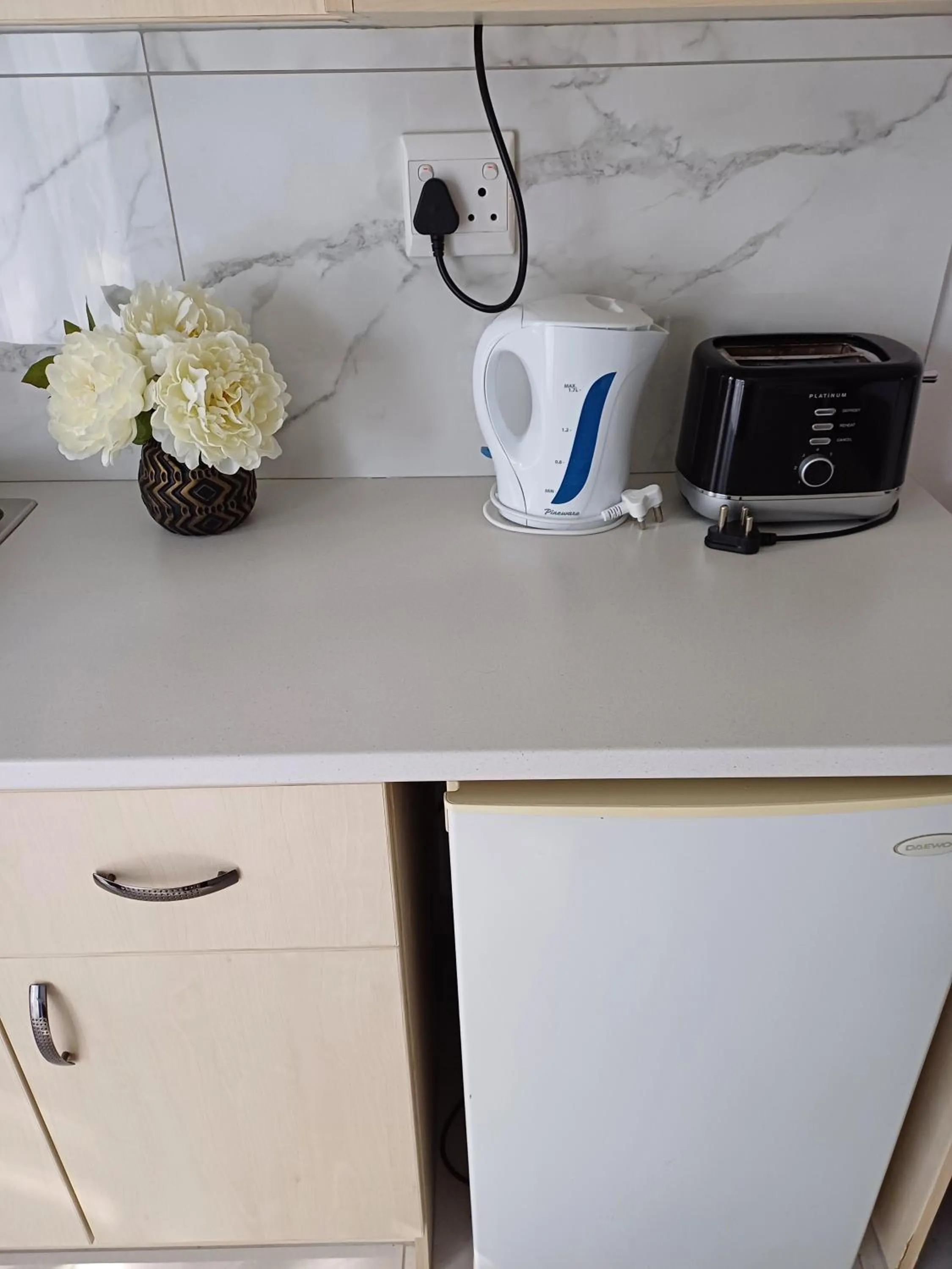 Coffee/tea facilities in Capbon Guesthouse