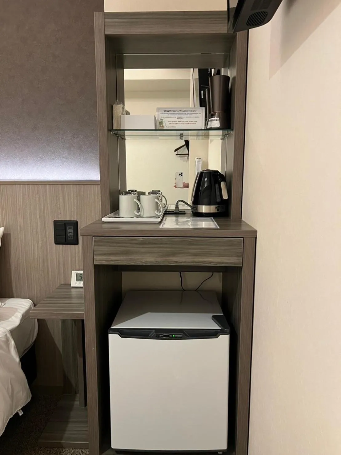 Photo of the whole room, Bed in Hotel Japanesque Kyoto Station ZEQUU