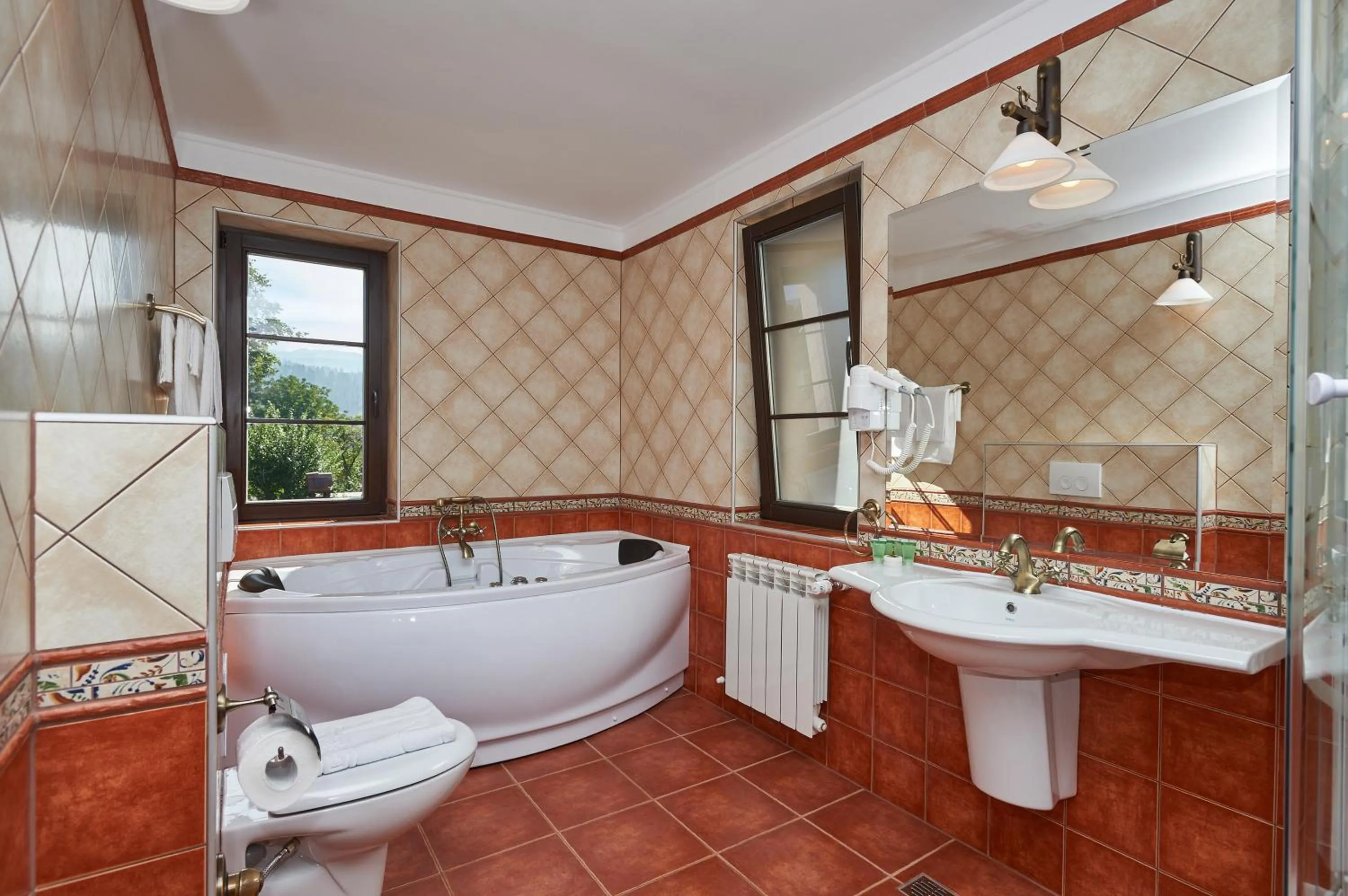 Bathroom in Conacul Ambient