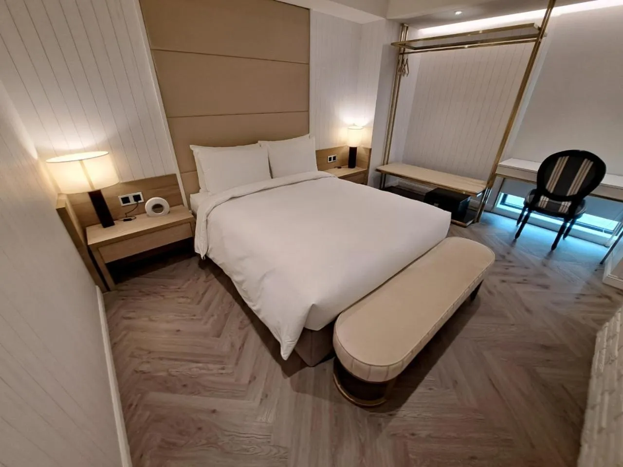 Bed in Boutech Wuri Village Hotel