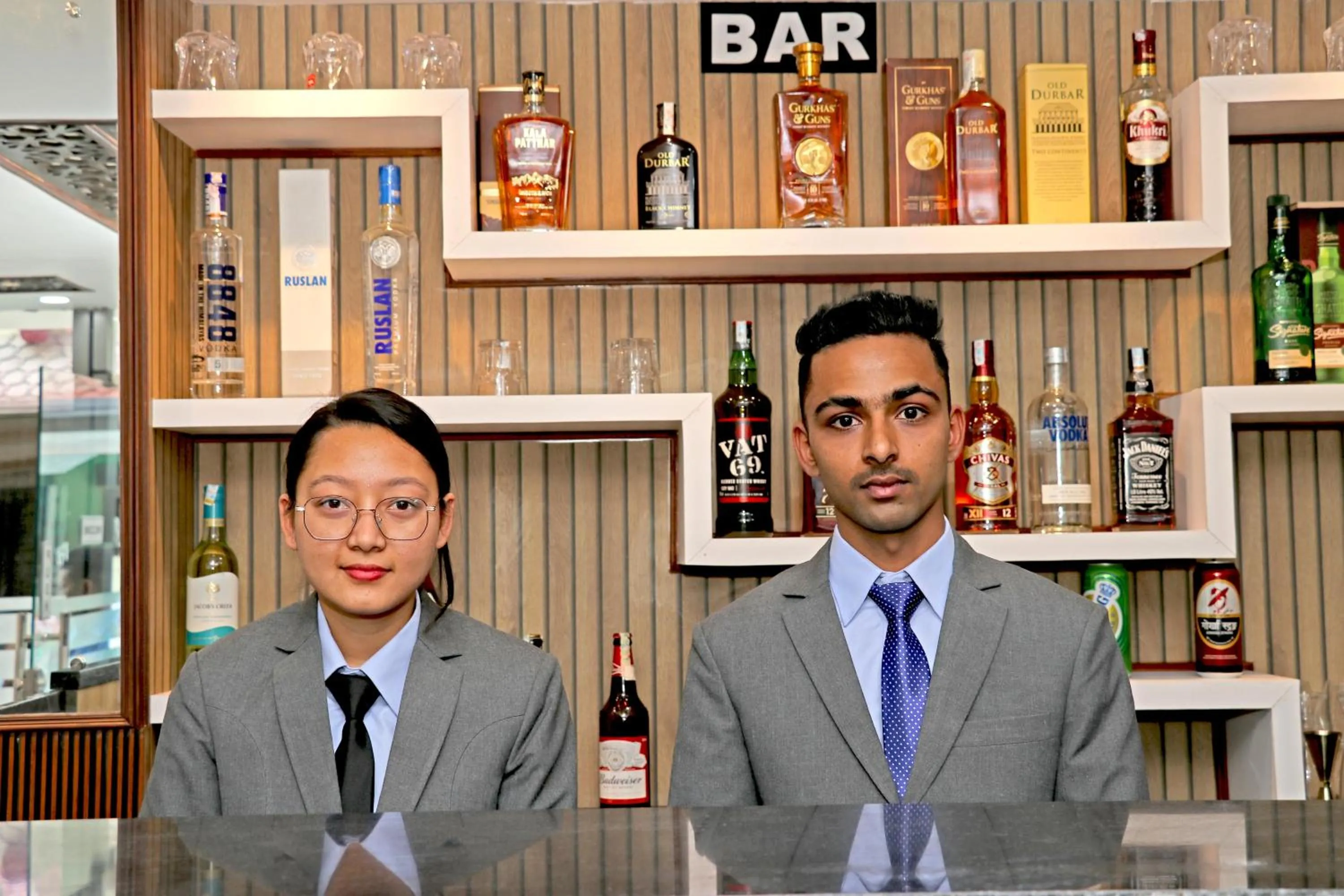 Staff in Hotel Lumbini Airport