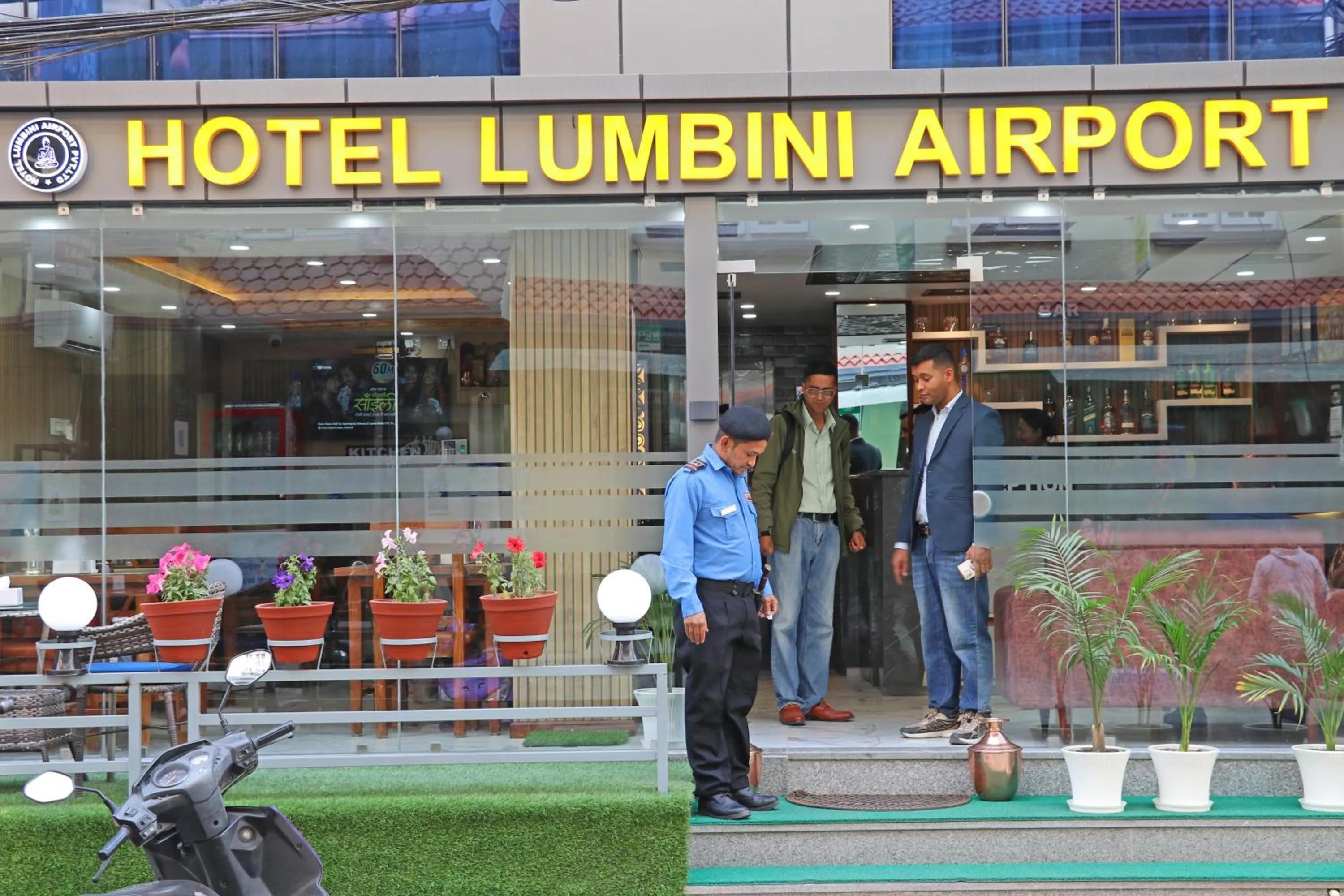 Facade/entrance in Hotel Lumbini Airport