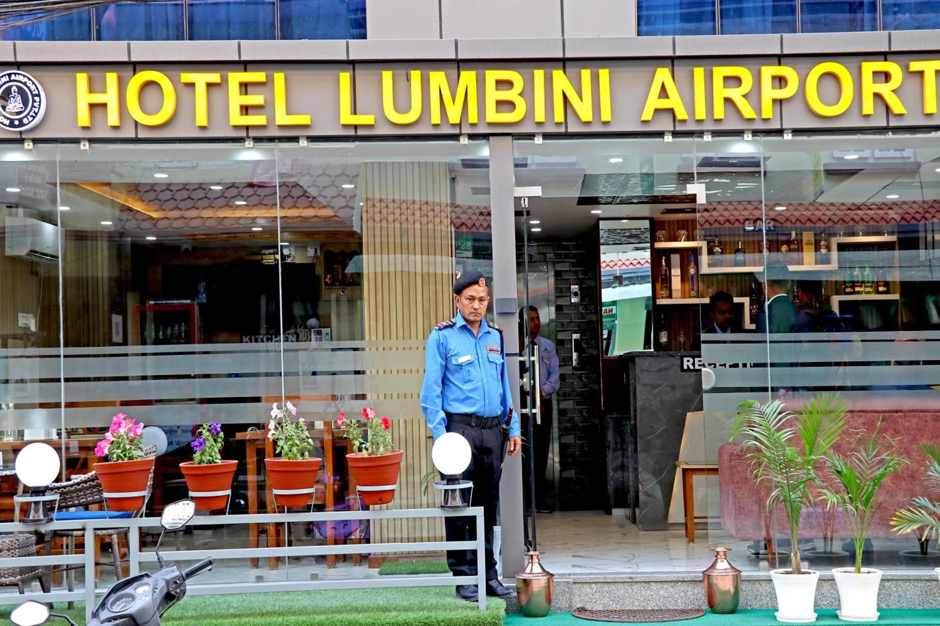 Facade/entrance in Hotel Lumbini Airport
