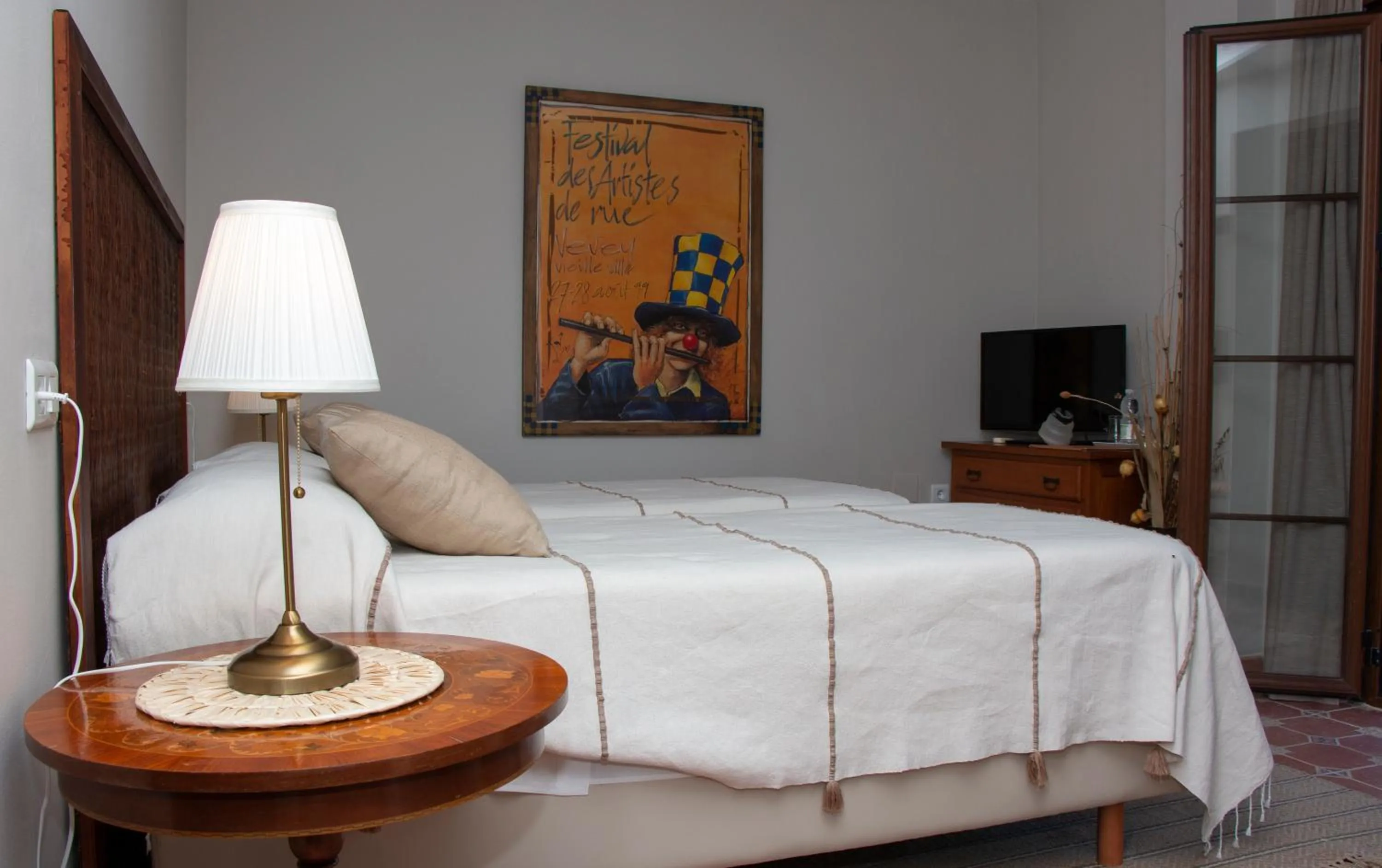 Bed in Hotel Cortijo de Salia