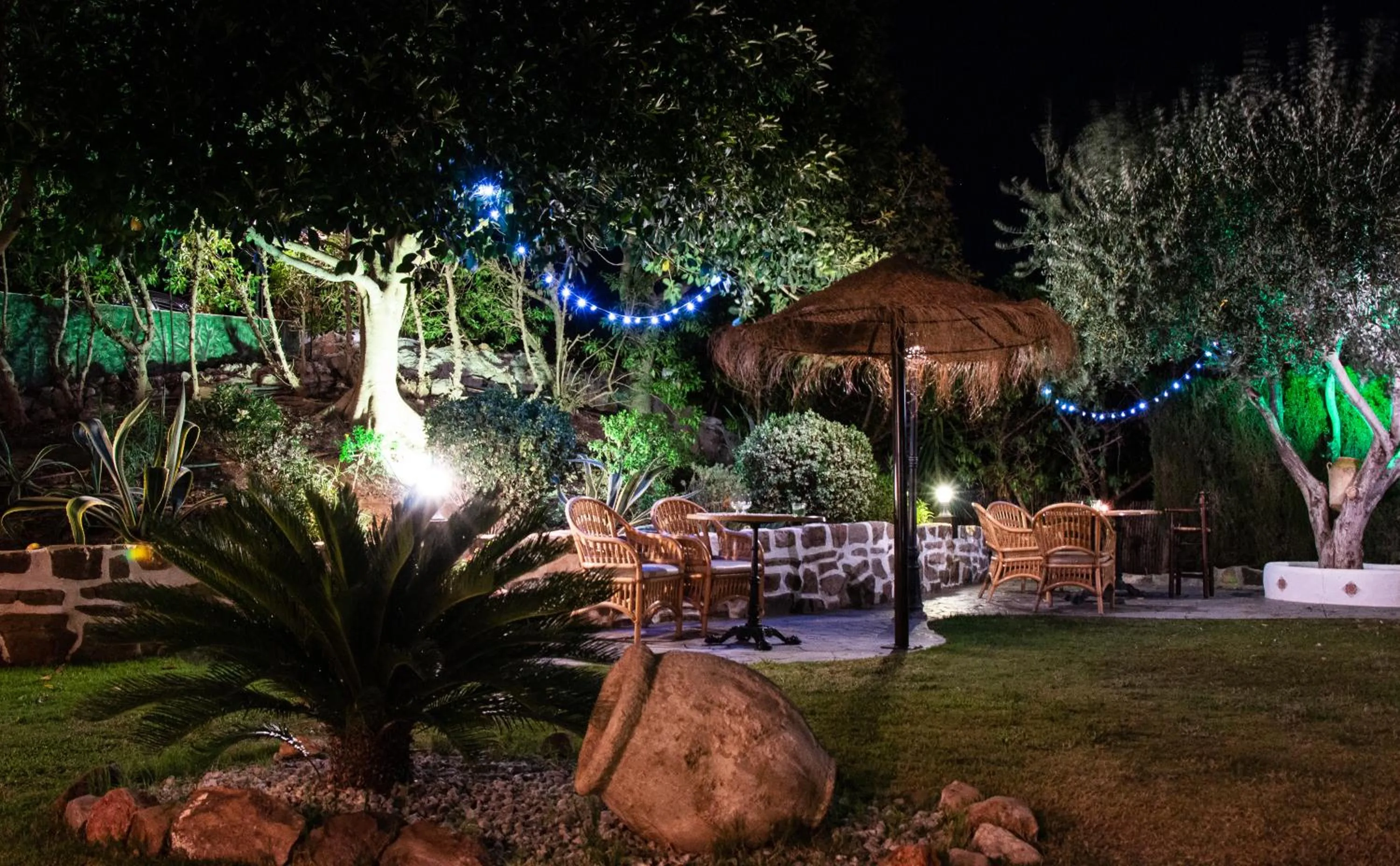 Garden in Hotel Cortijo de Salia