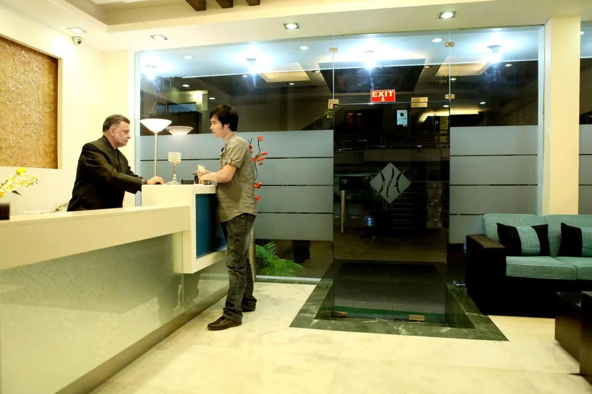 Lobby or reception in Saar Inn