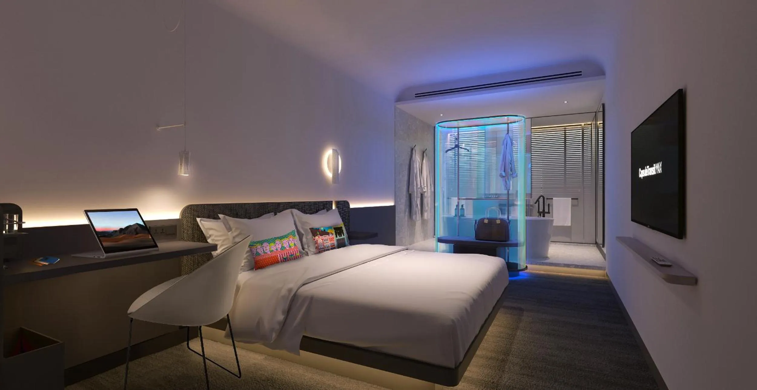 Bed in CapsuleTransit MAX - Terminal 2