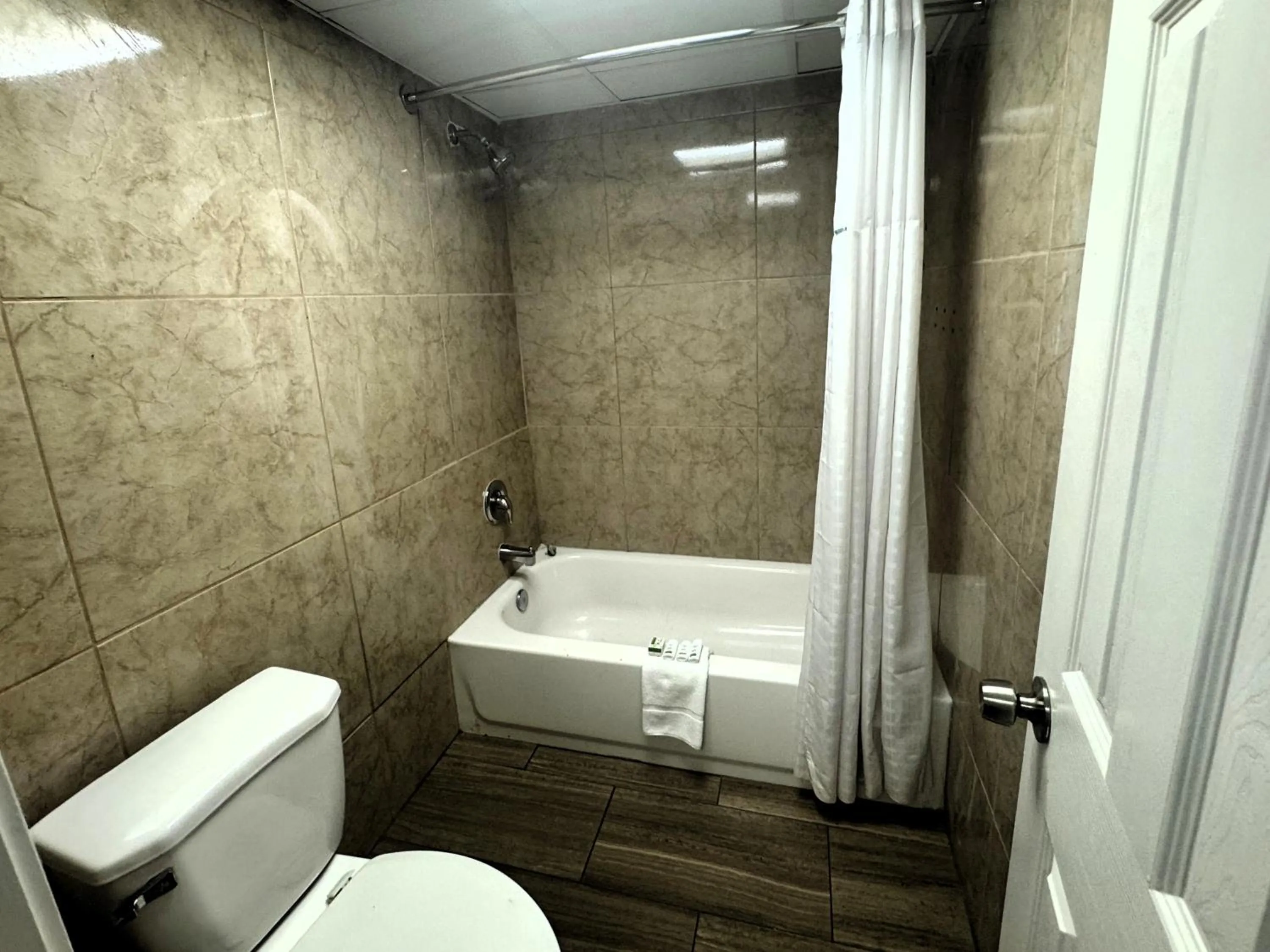 Bathroom in Super 8 by Wyndham Corpus Christi Airport