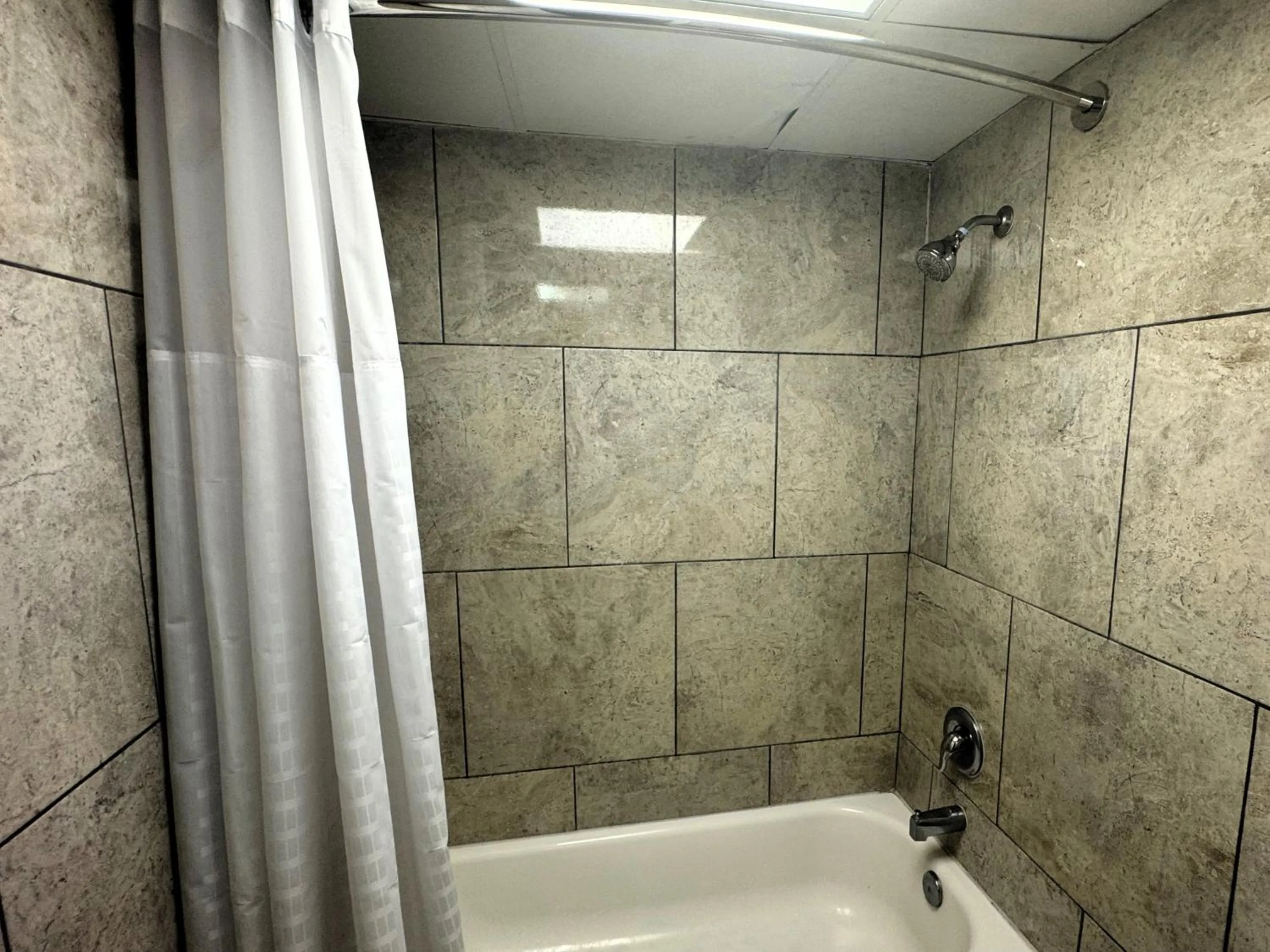 Bathroom in Super 8 by Wyndham Corpus Christi Airport