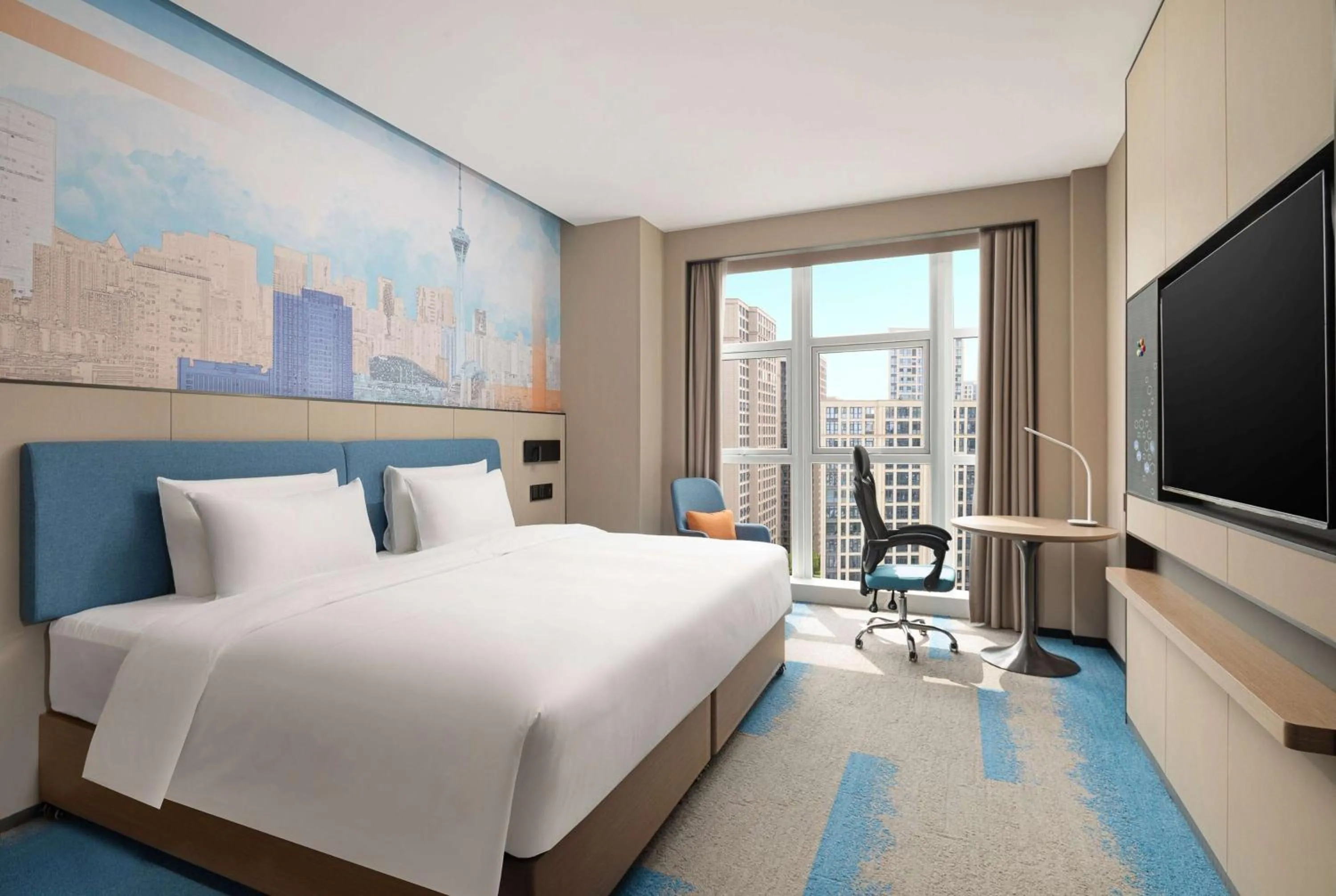 Photo of the whole room, Bed in Days Hotel by Wyndham Chengdu Wenjiang