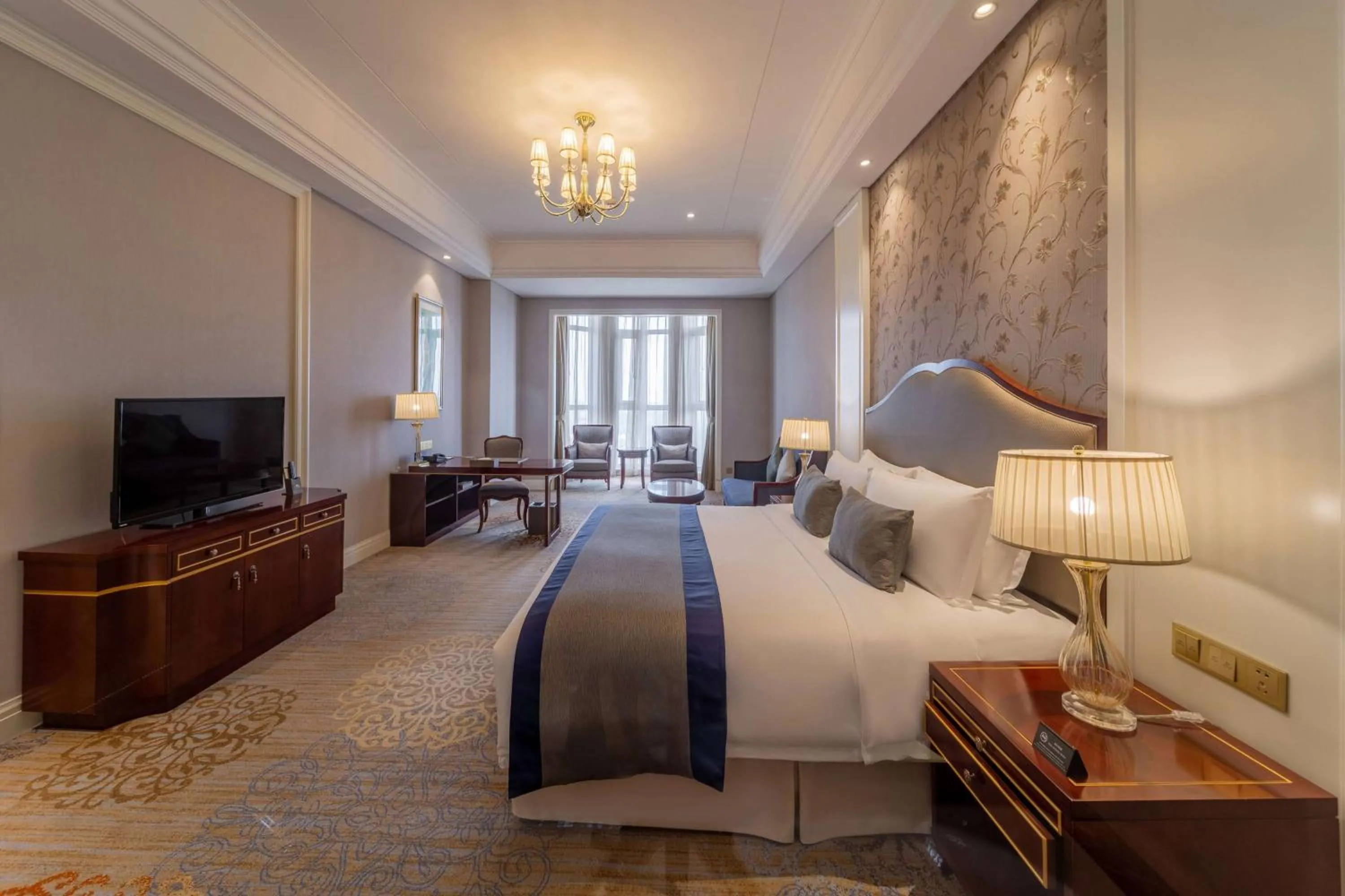 Photo of the whole room in Howard Johnson Junhe Hot Springs Resort Beijing北京君和豪生温泉酒店