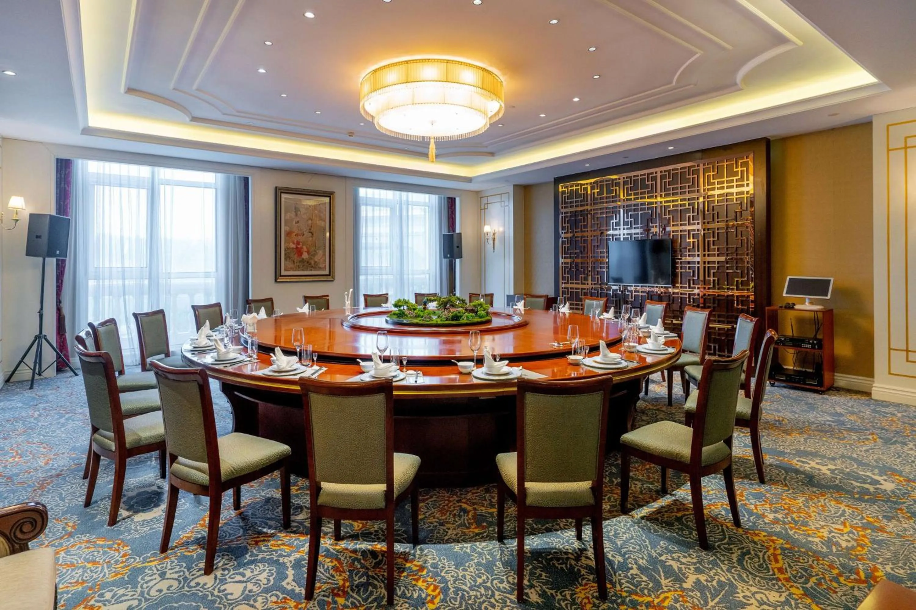 Restaurant/places to eat in Howard Johnson Junhe Hot Springs Resort Beijing北京君和豪生温泉酒店