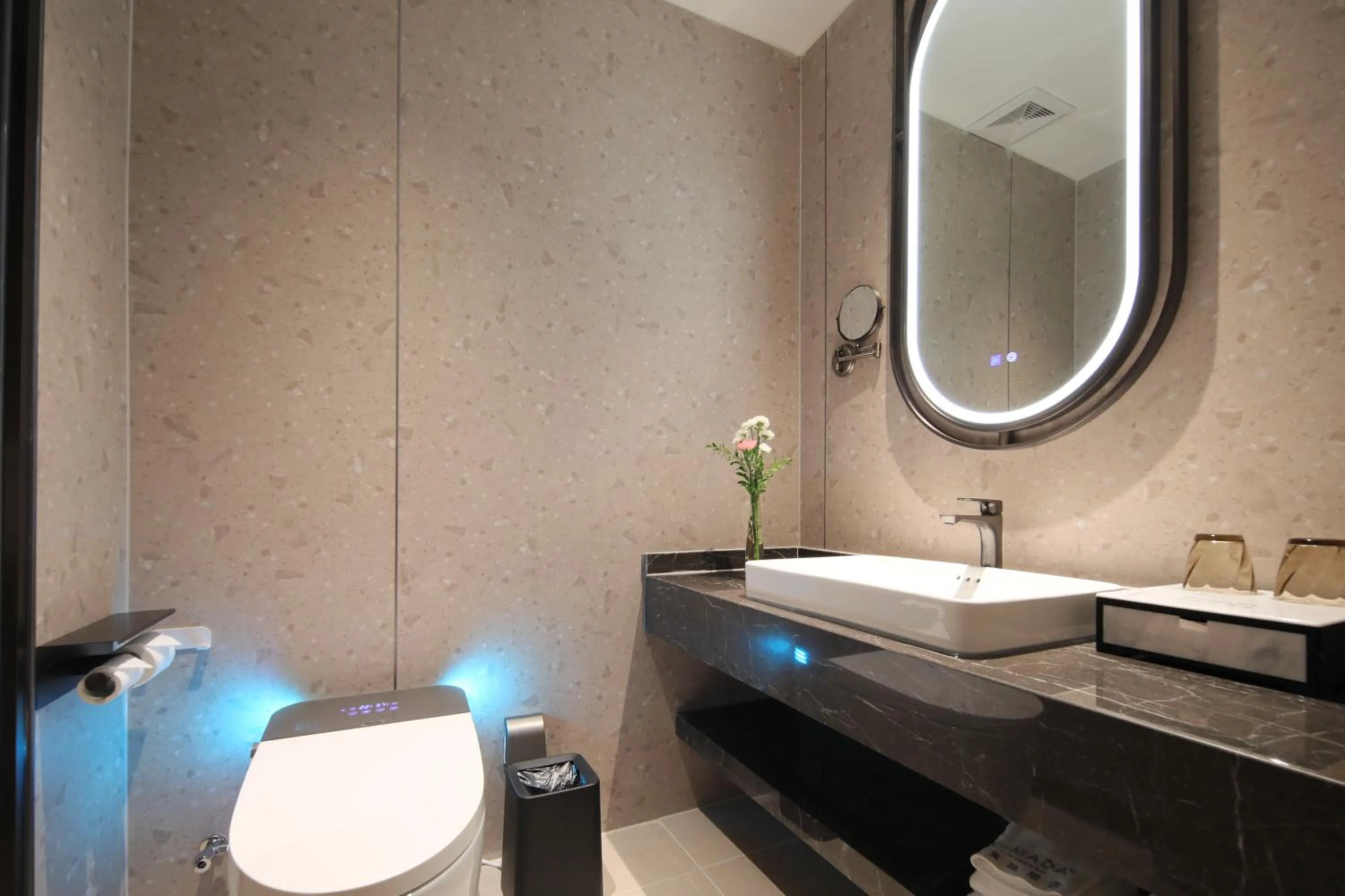 Shower in Ramada by Wyndham Wuhan Wangjiawan