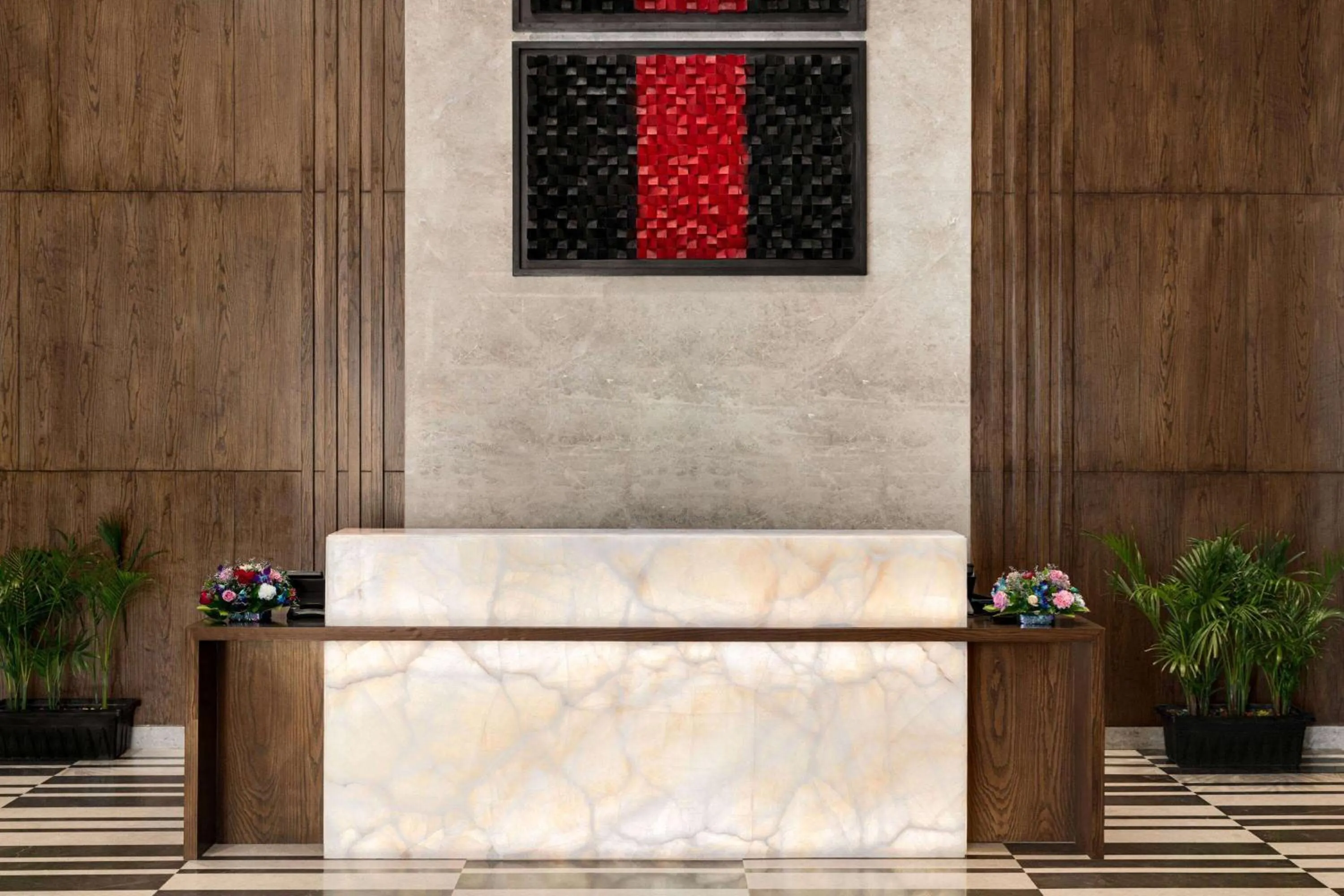 Lobby or reception in Ramada by Wyndham Gorakhpur Gorakhnath Mandir Road