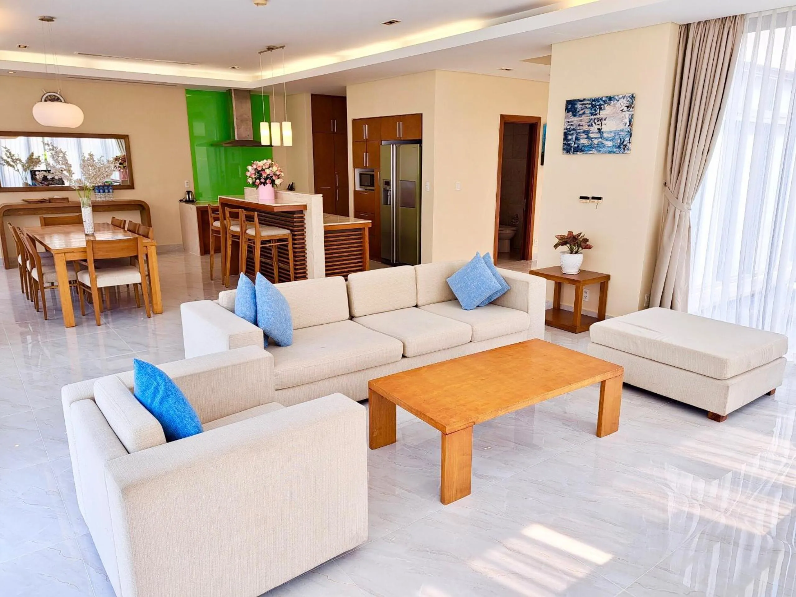 Living room in Ocean Beach Resort Da Nang