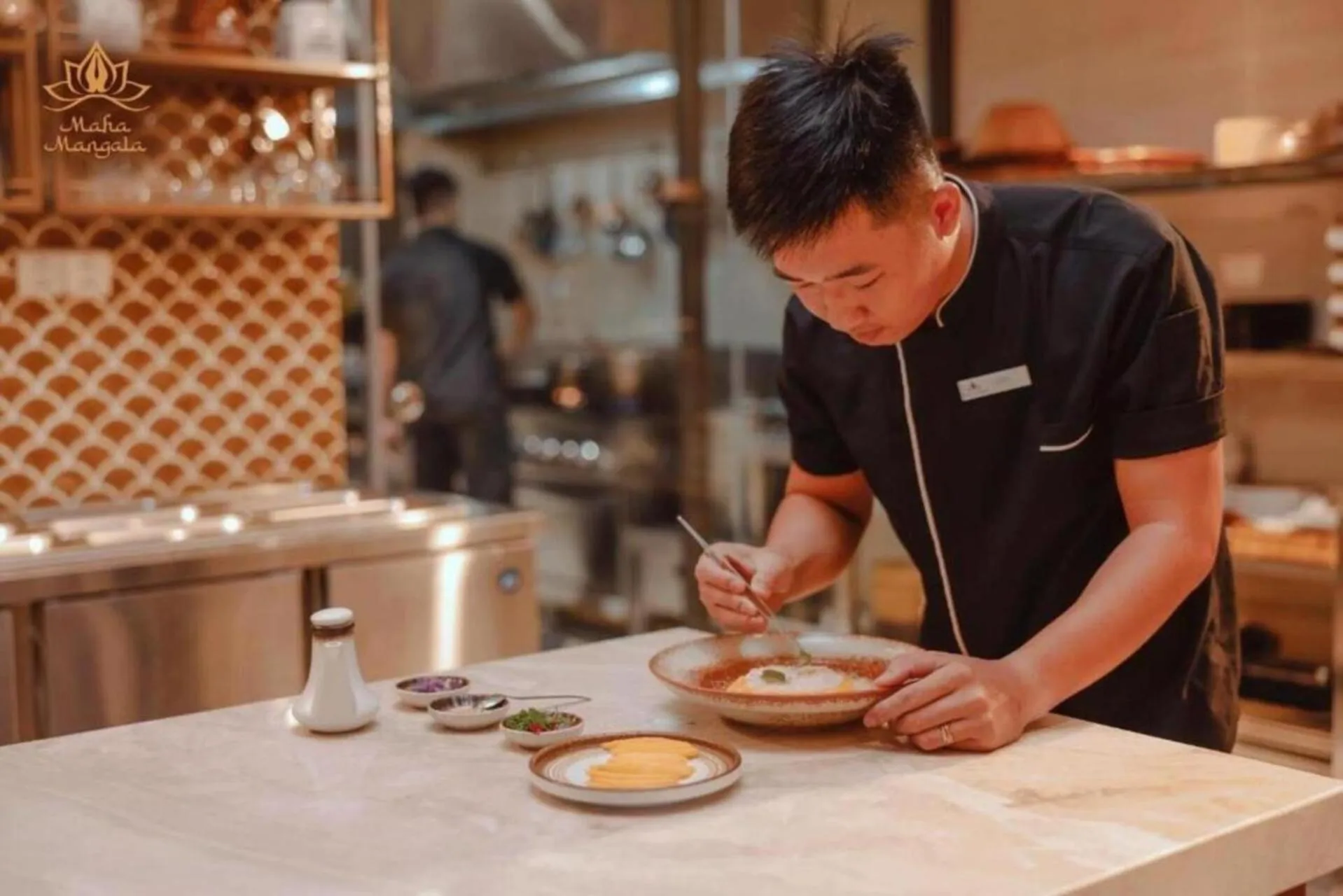 People in Ocean Beach Resort Da Nang