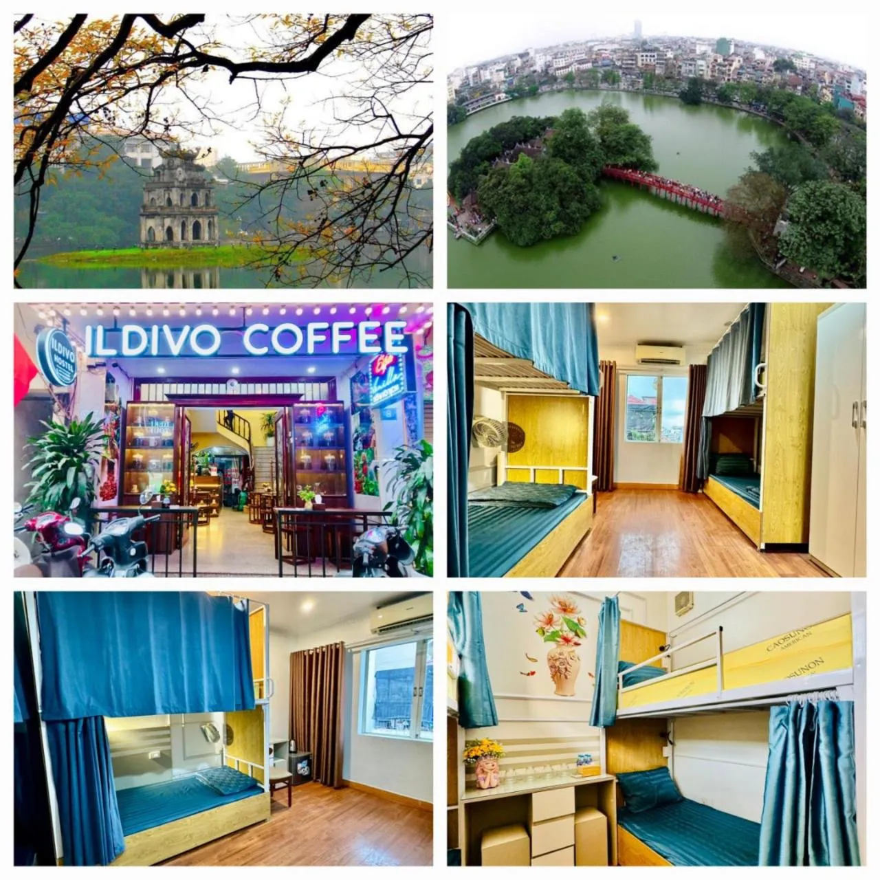 Bed in 6-Bed Mixed Dormitory Room in IL Divo Hostel & Spa
