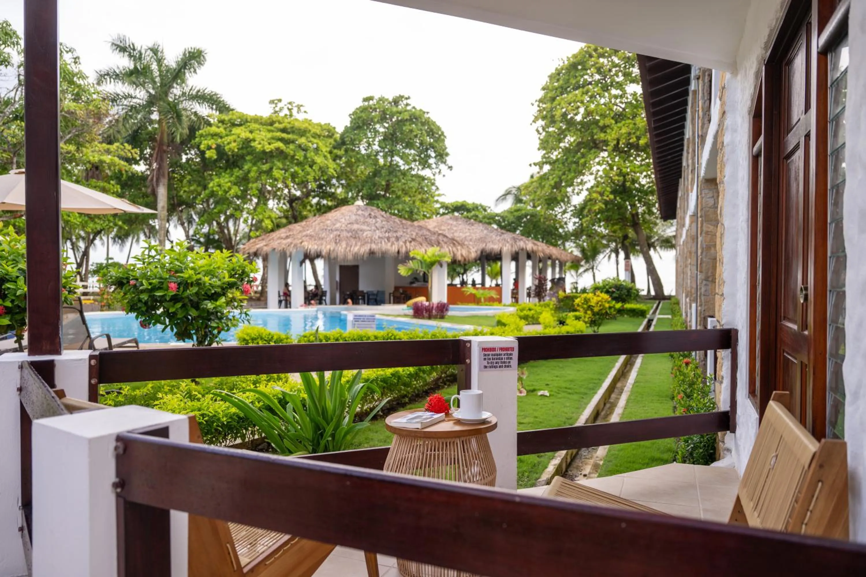 Balcony/Terrace in Fuego del Sol Beachfront Hotel