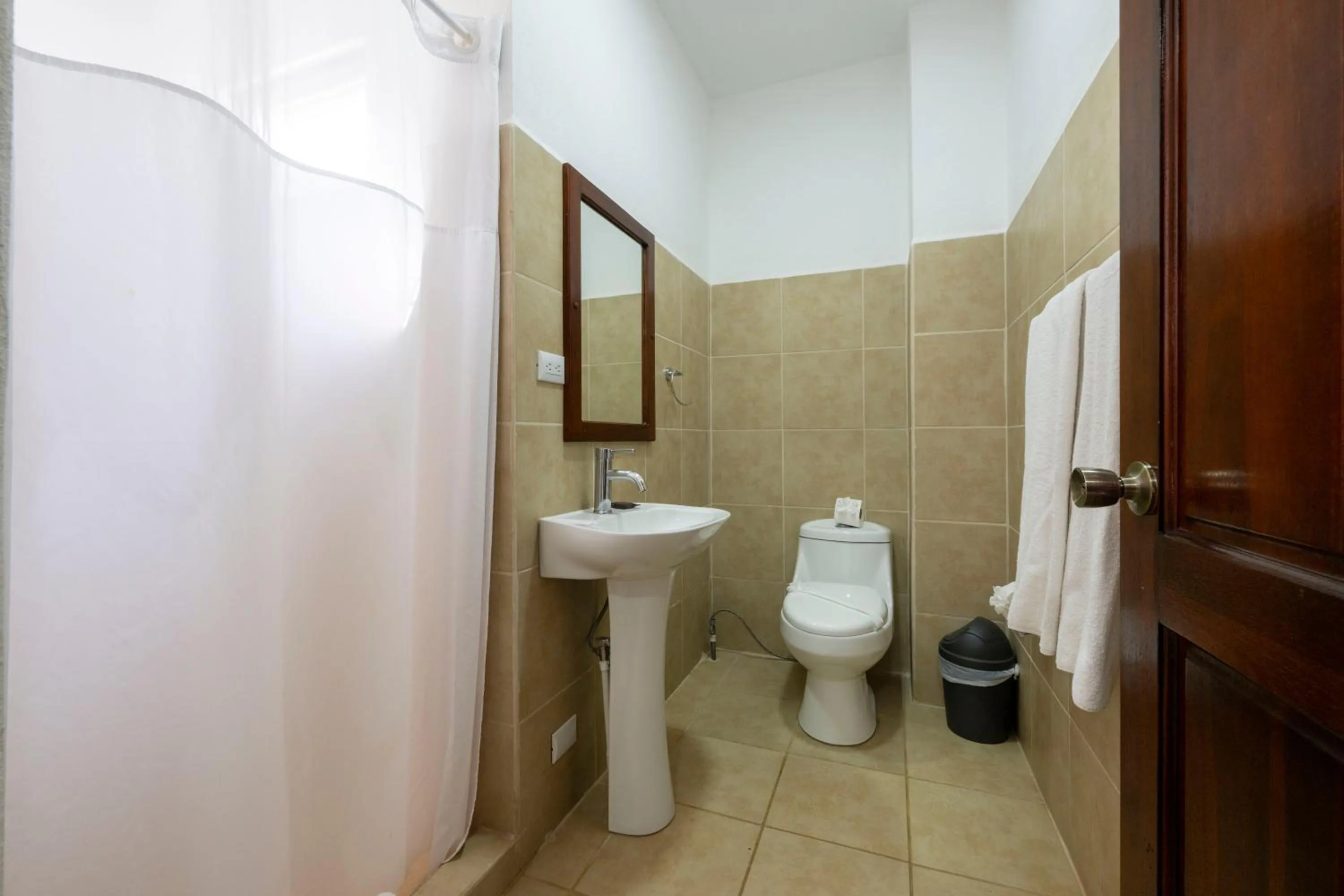 Bathroom in Fuego del Sol Beachfront Hotel