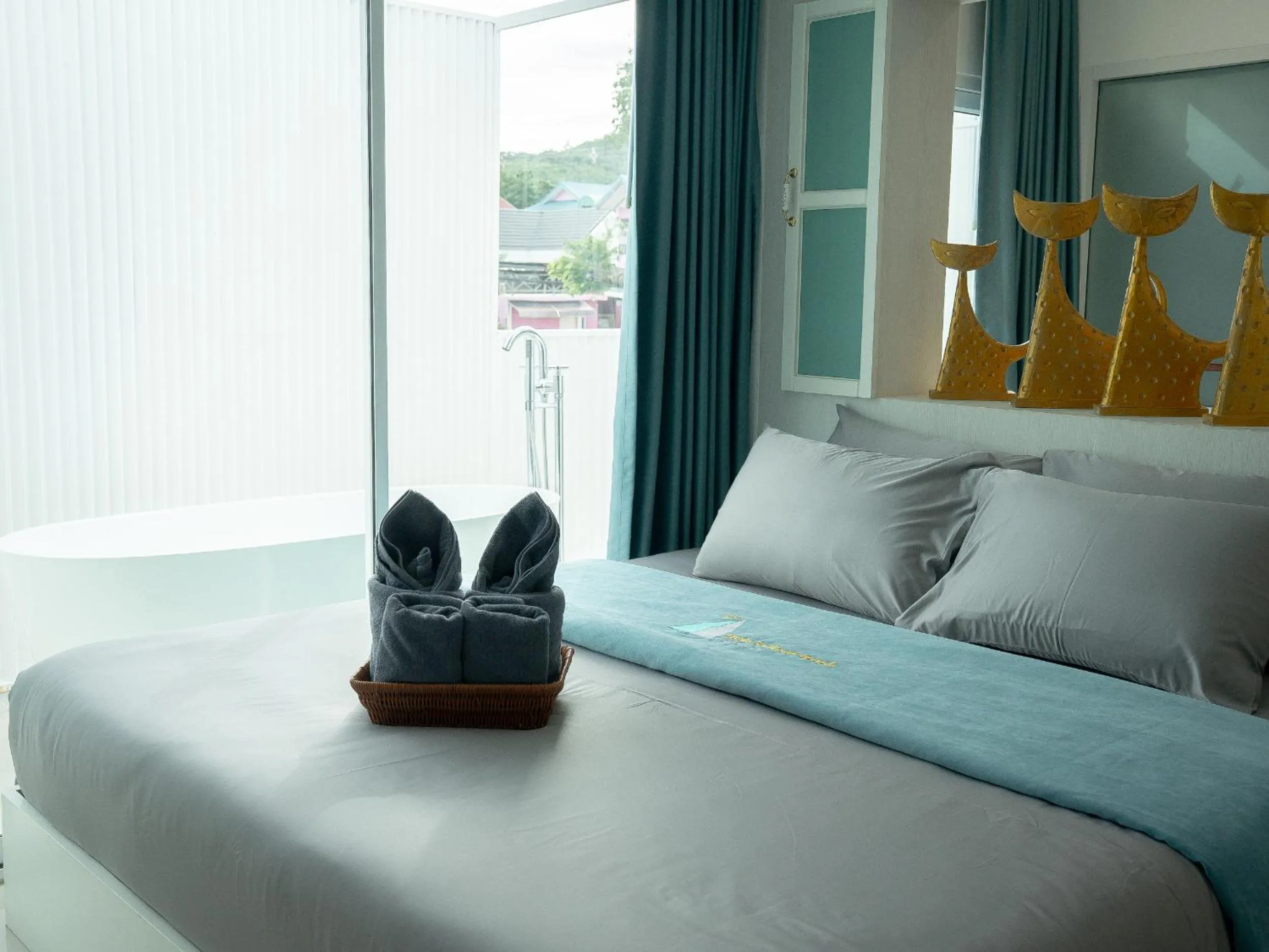 Bed in Baan Sailboat Beach Kohlarn