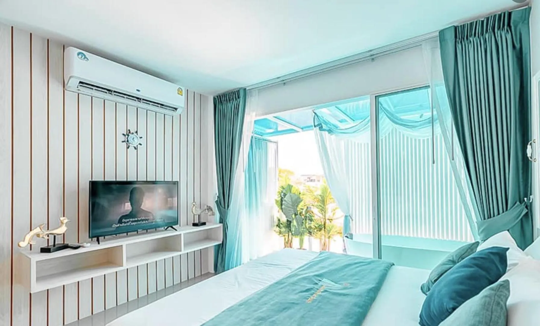 Bed in Baan Sailboat Beach Kohlarn