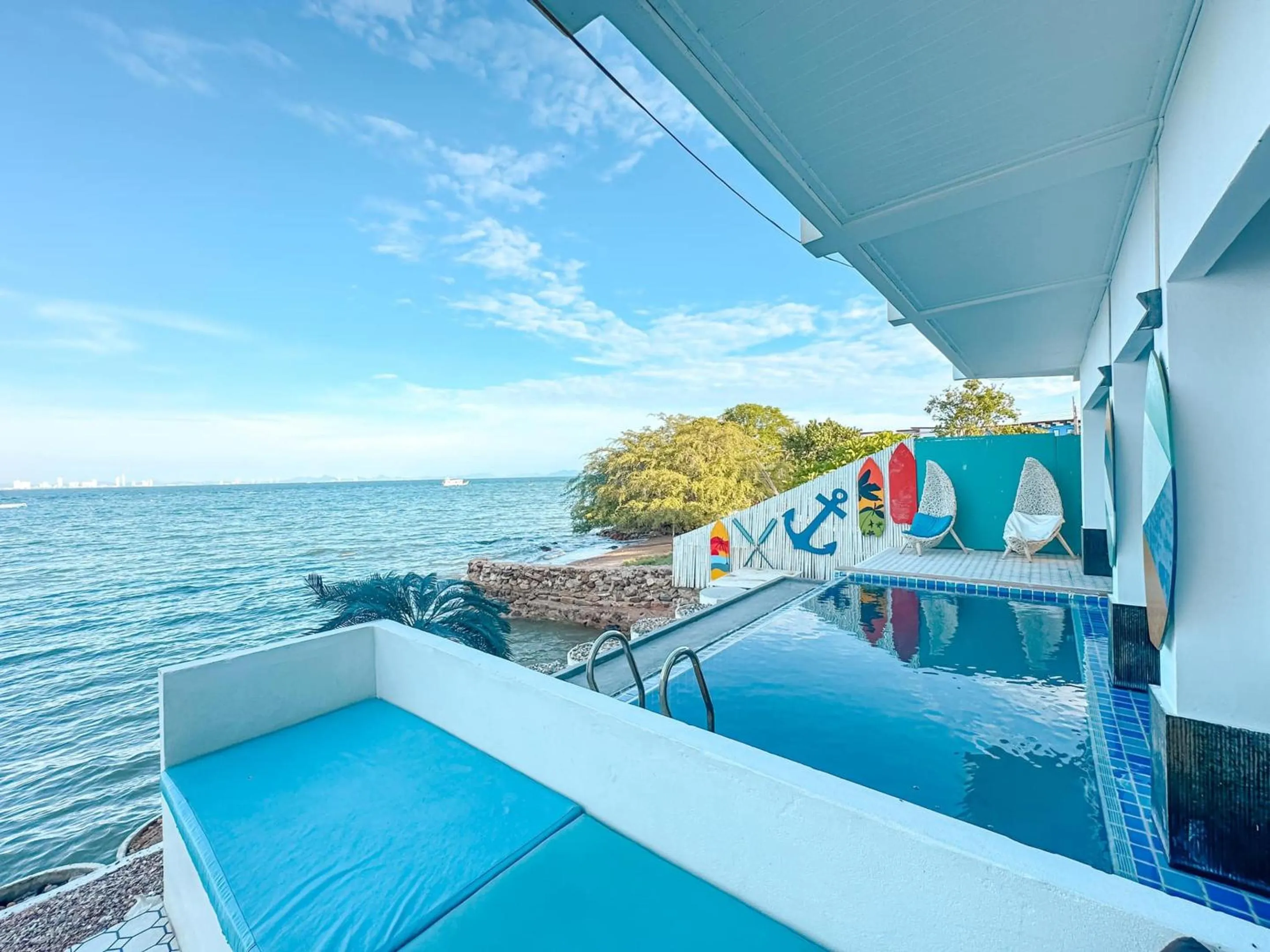 Sea view in Baan Sailboat Beach Kohlarn