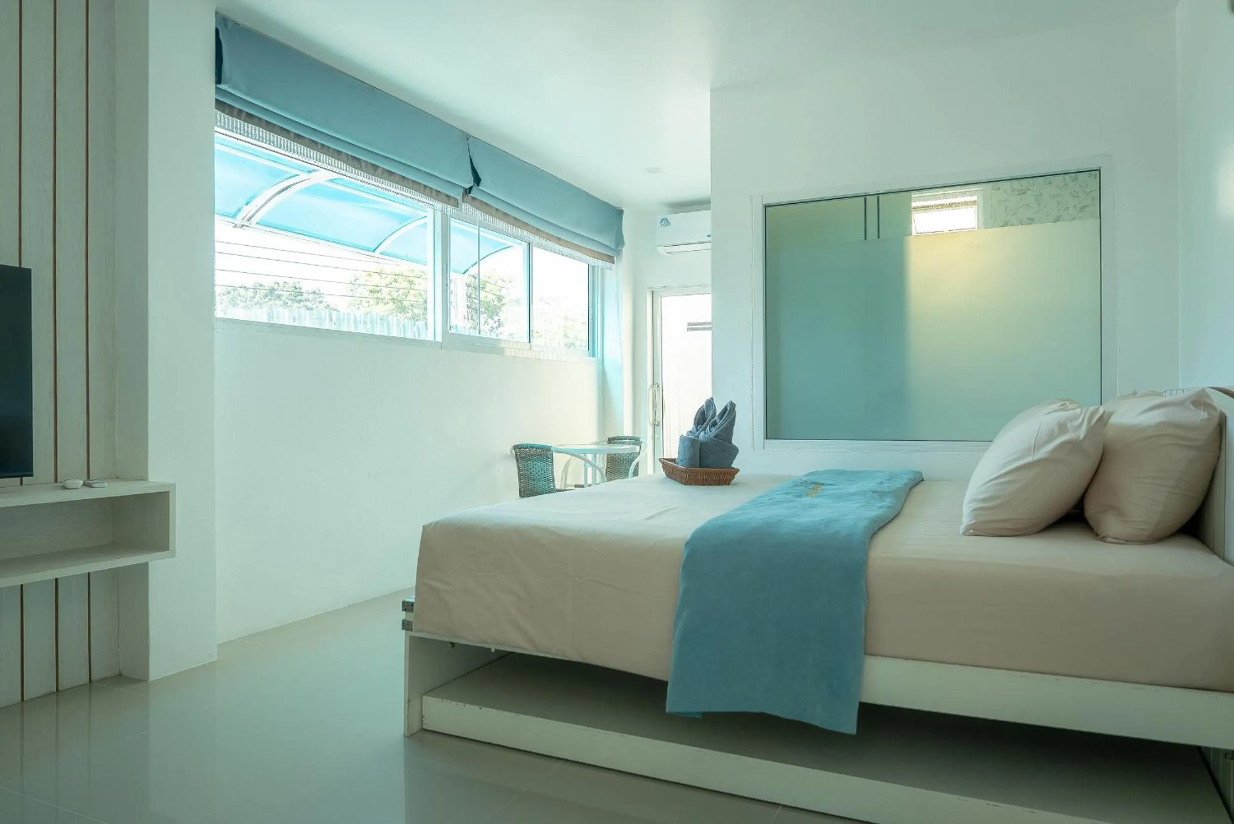 Bedroom, Bed in Baan Sailboat Beach Kohlarn