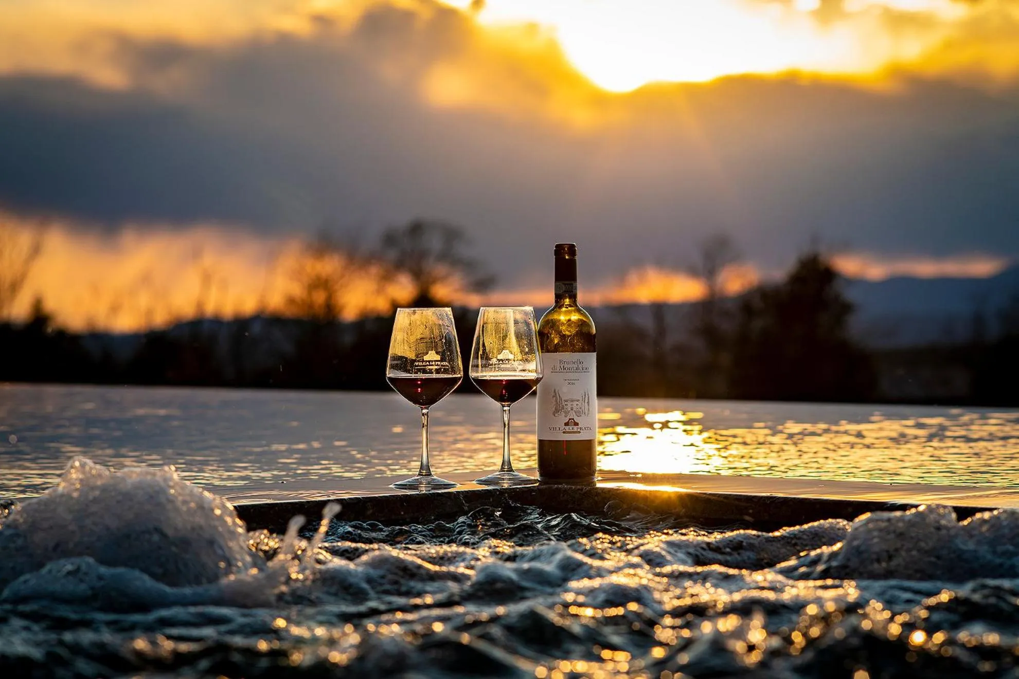 Hot Tub in Villa Le Prata - Residenza del Vescovo - Cantina & Relais