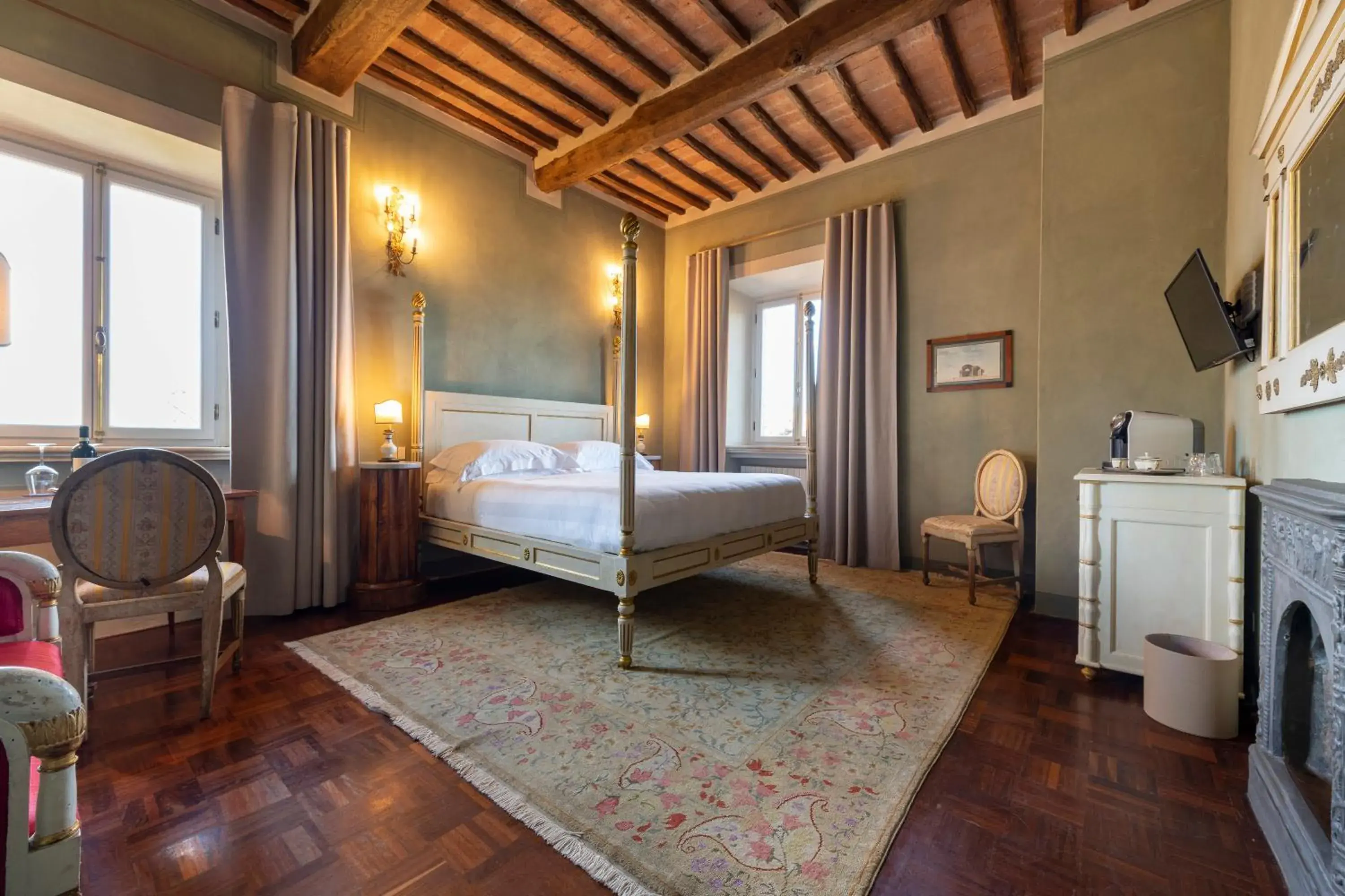 King Room with Garden View in Villa Le Prata - Residenza del Vescovo - Cantina & Relais King Room with Garden View in Villa Le Prata - Residenza del Vescovo - Cantina & Relais