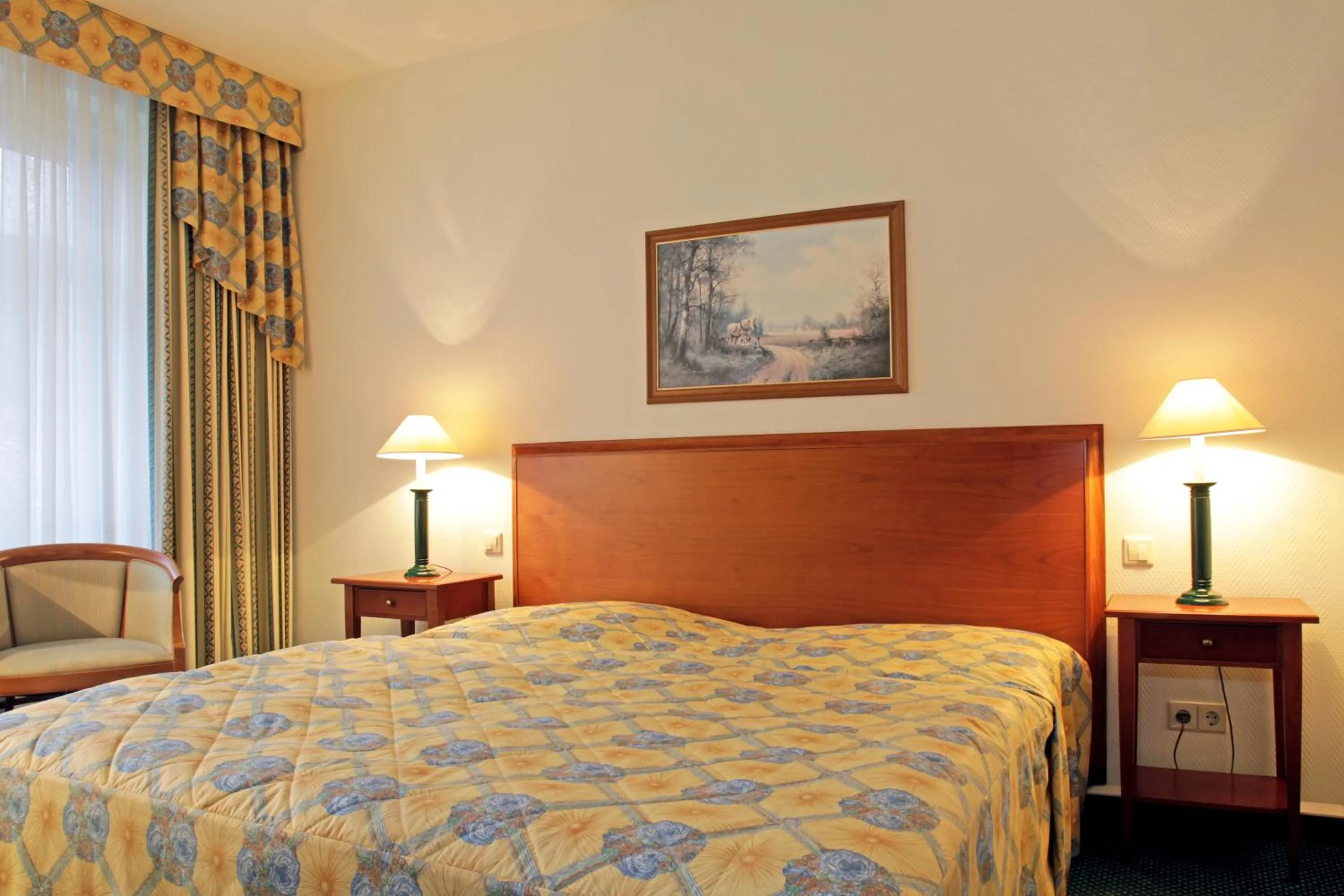 Photo of the whole room, Bed in Parkhotel Oybin