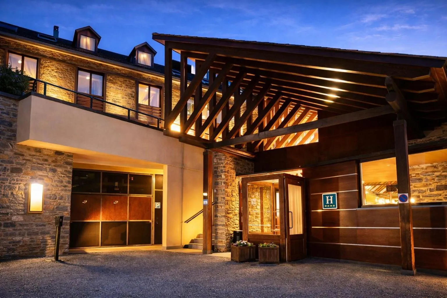 Property building in Hotel Riberies & Spa by RdA Hotels