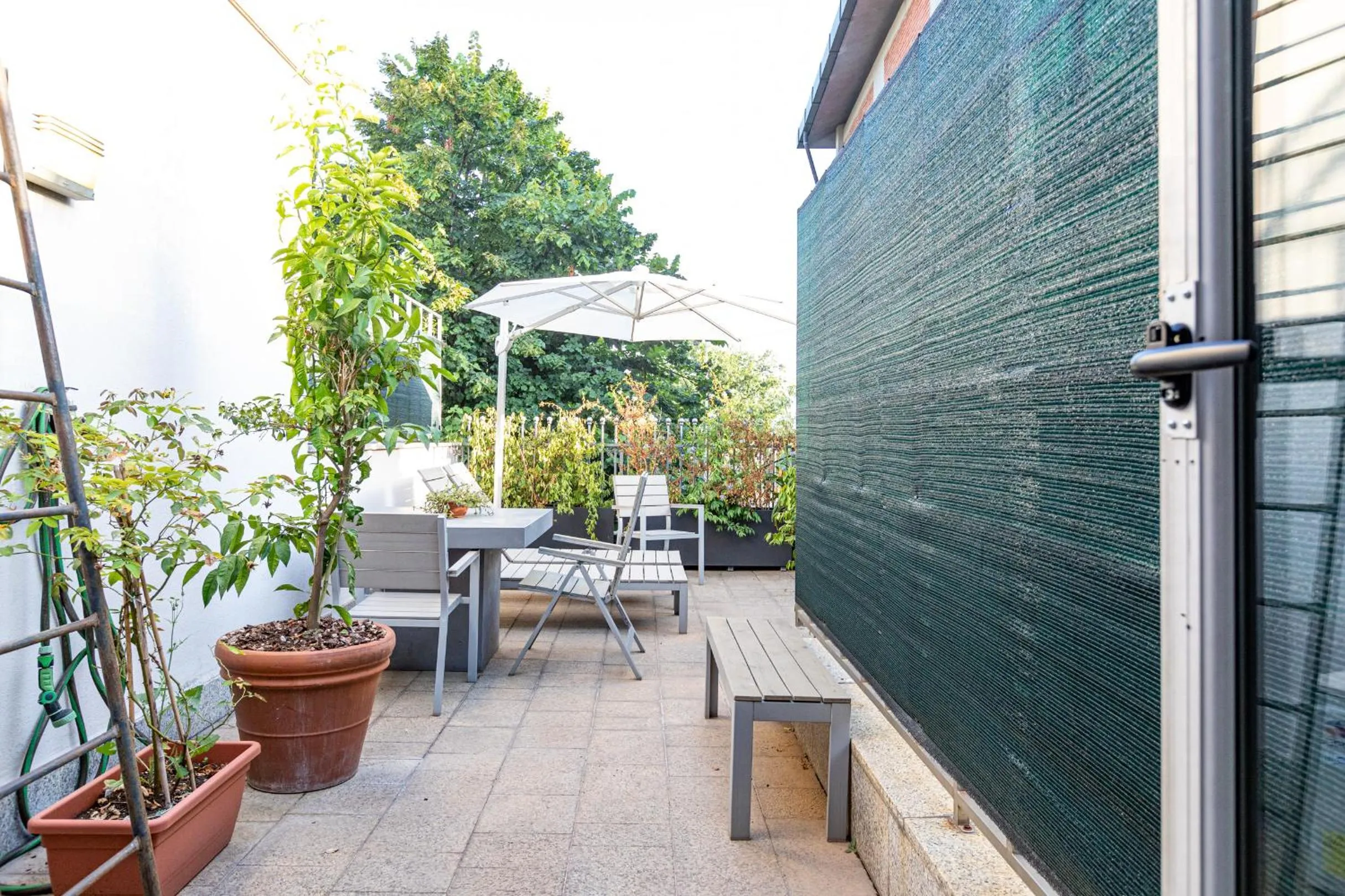 Balcony/Terrace in Città Studi Suites - Top Collection